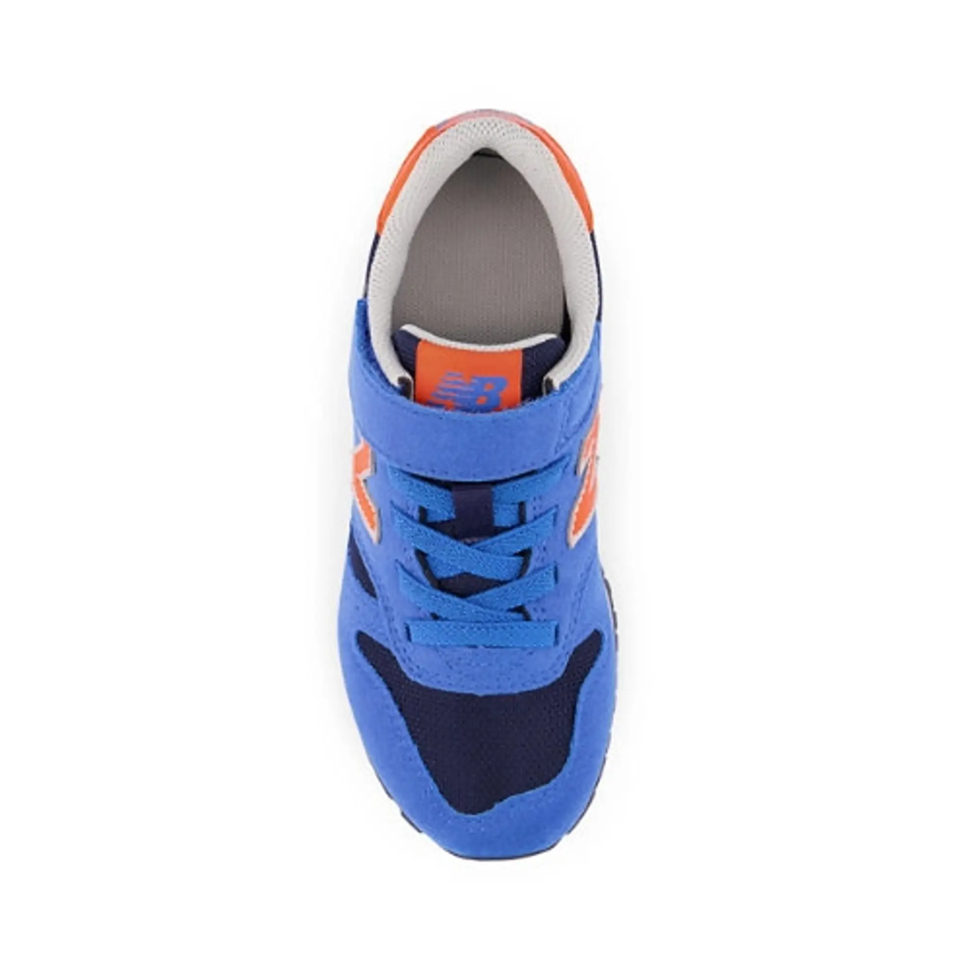 New Balance Junior 373 Bungee Lace Trainers Serene Blue/Poppy
