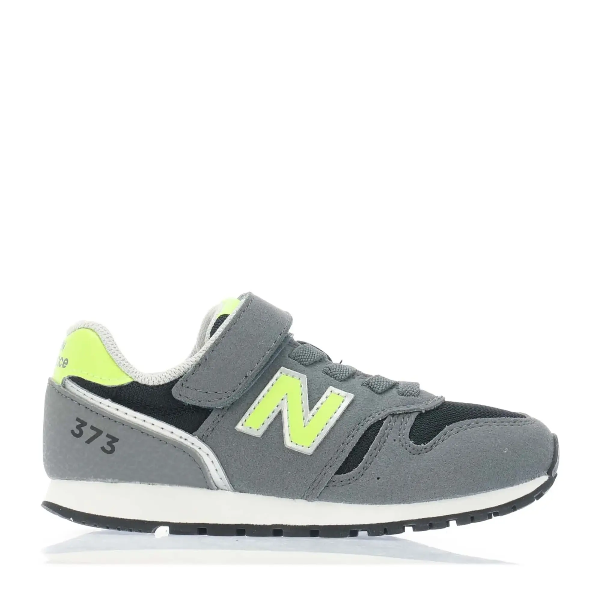 New Balance Boys 373 Bungee Lace with Top Strap Trainers