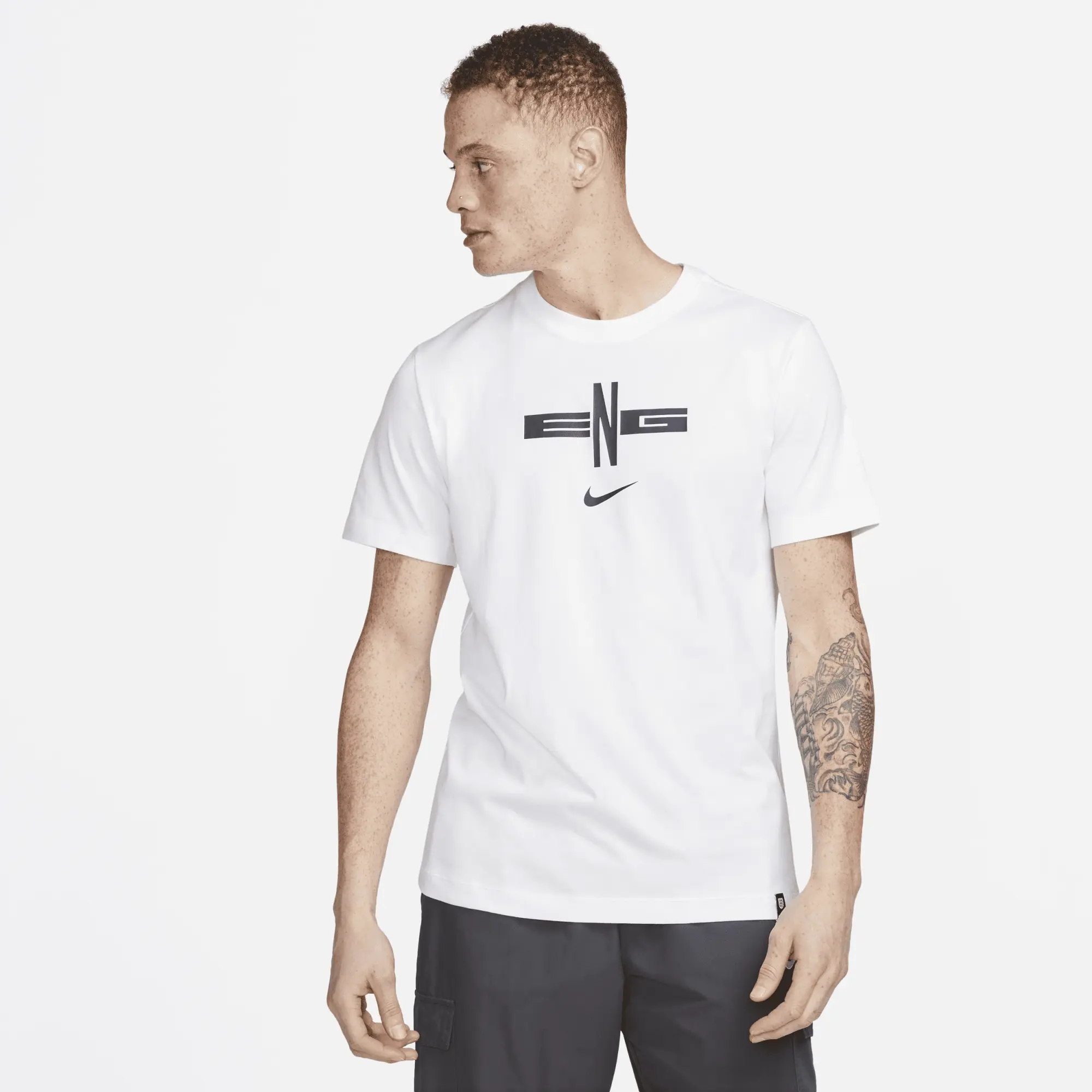 England Nike Fundamentals Voice T-Shirt - White