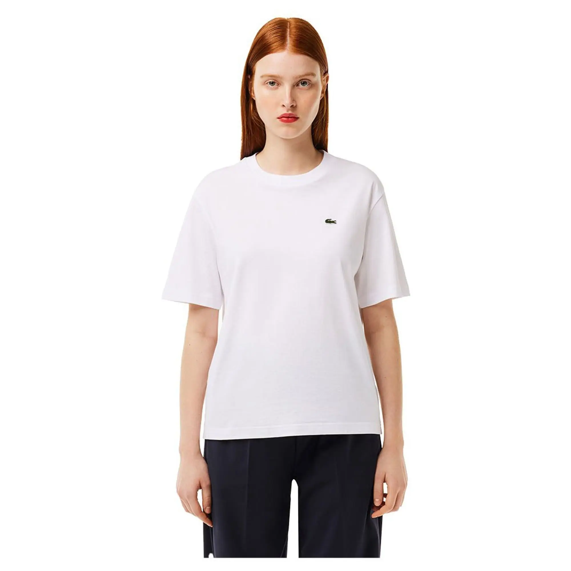 Lacoste Tf7215 Short Sleeve T-shirt  - White