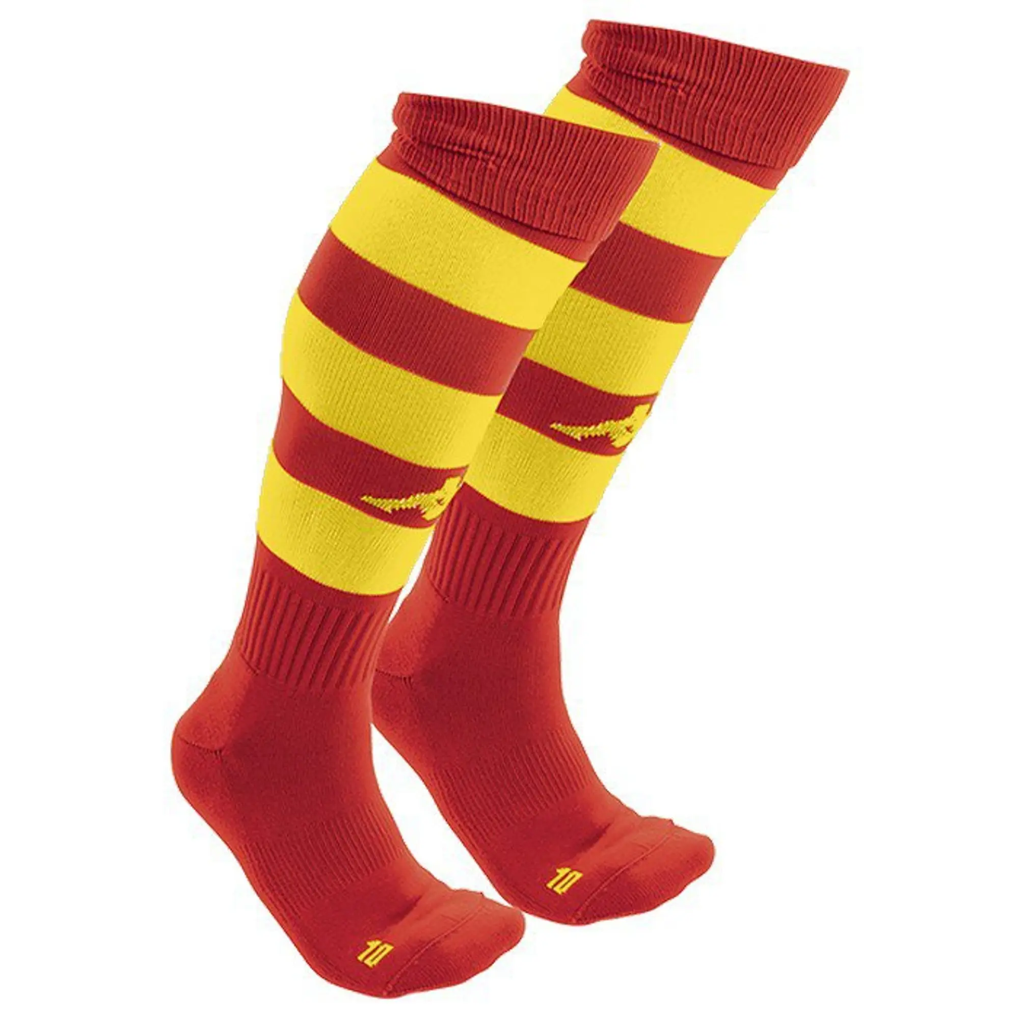 Kappa Lipeno 3 Pairs Socks  - Yellow,Red