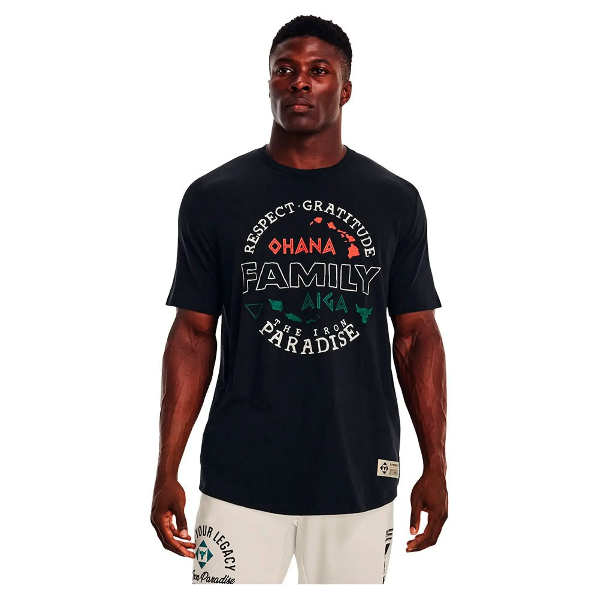 Under Armour Project Rock Family SS Training T-shirt - Black