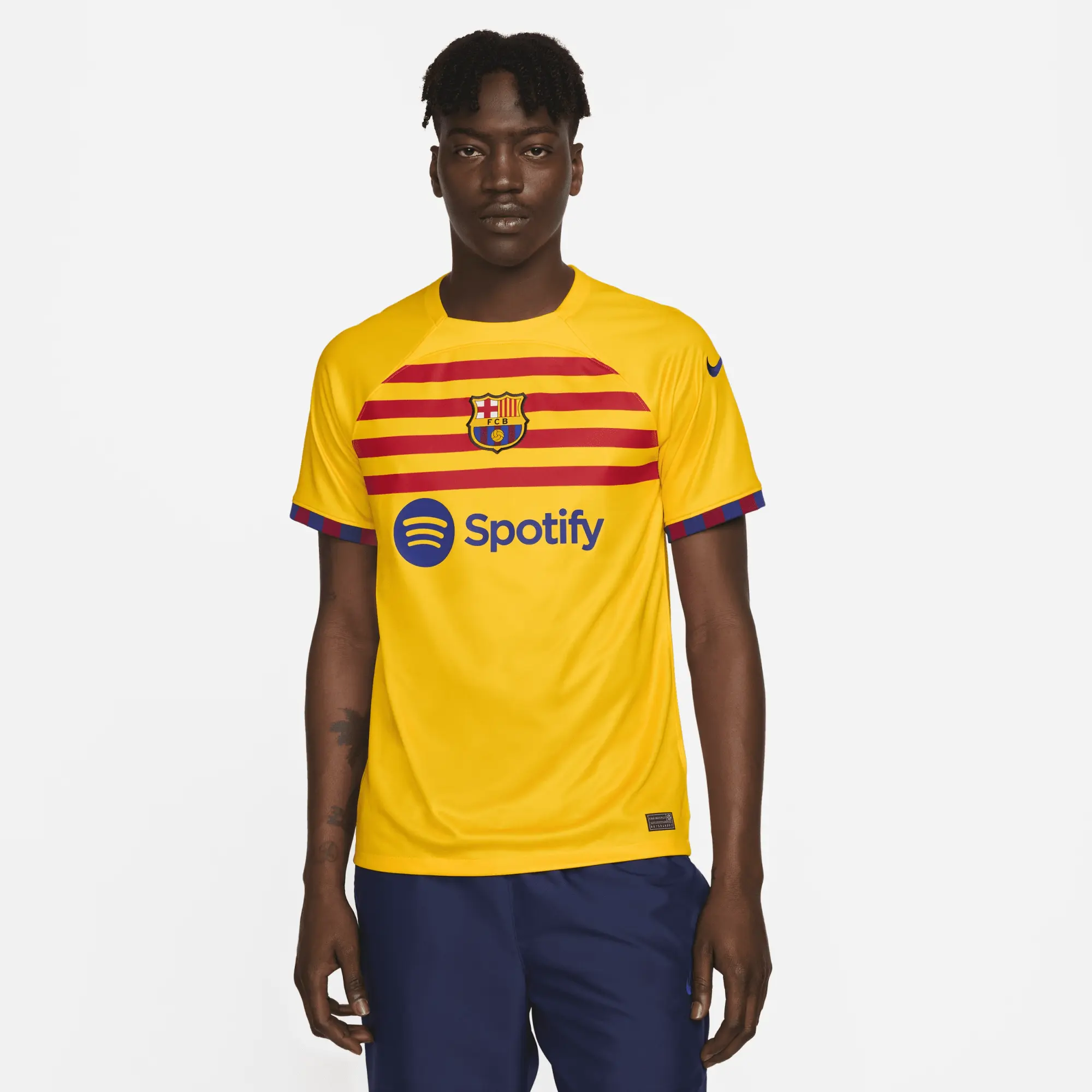 Nike Barcelona Mens SS Fourth Shirt 2023/24