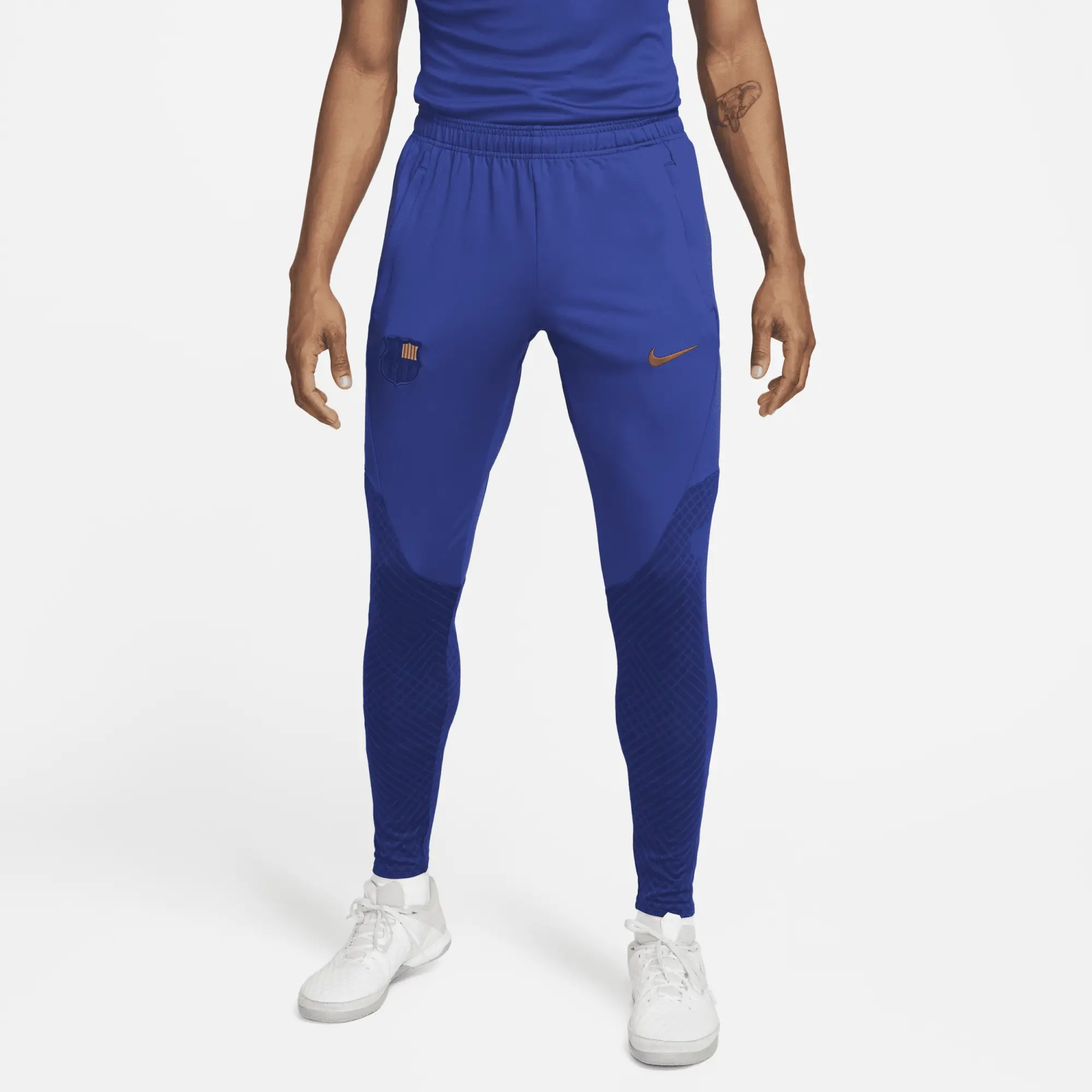 Barcelona Strike Men's Nike Dri-FIT Football Pants - Blue