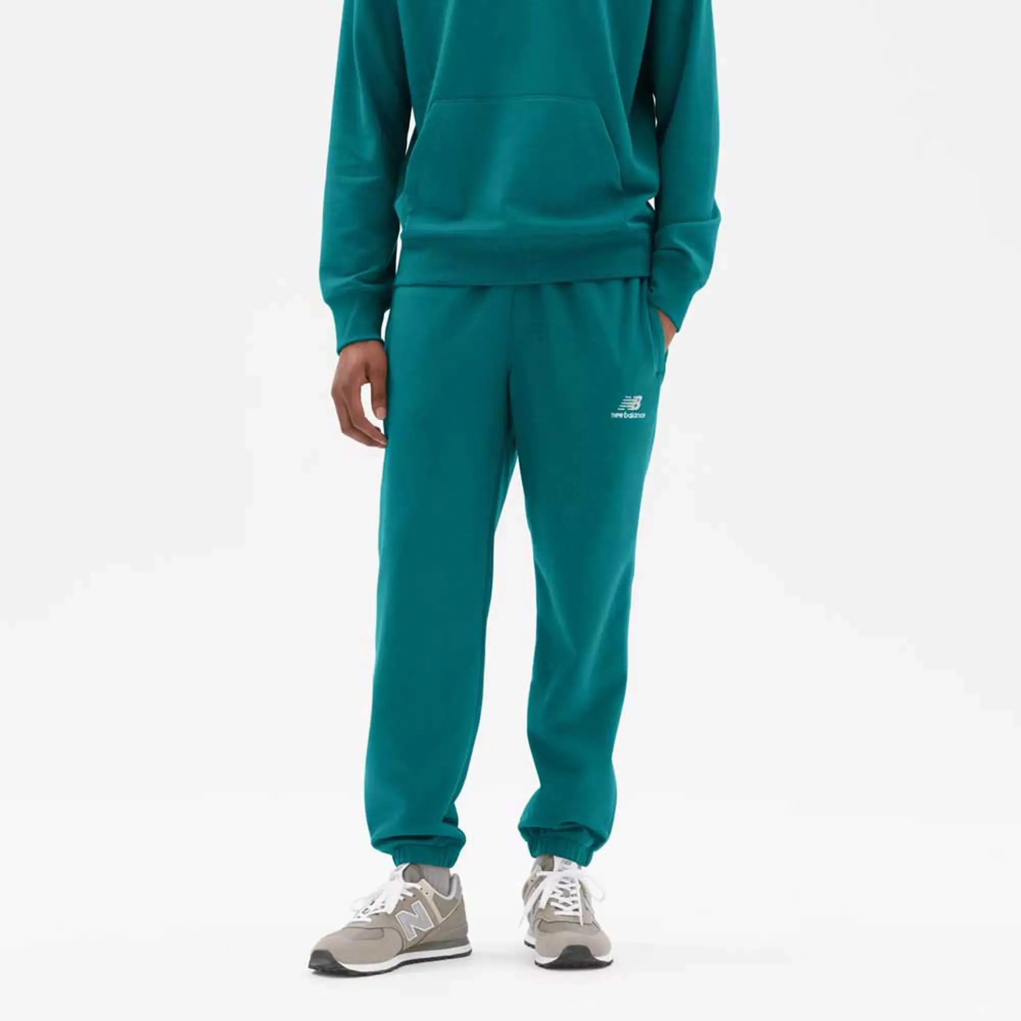 New Balance Uni-ssentials French Terry Sweatpants - Green, Green