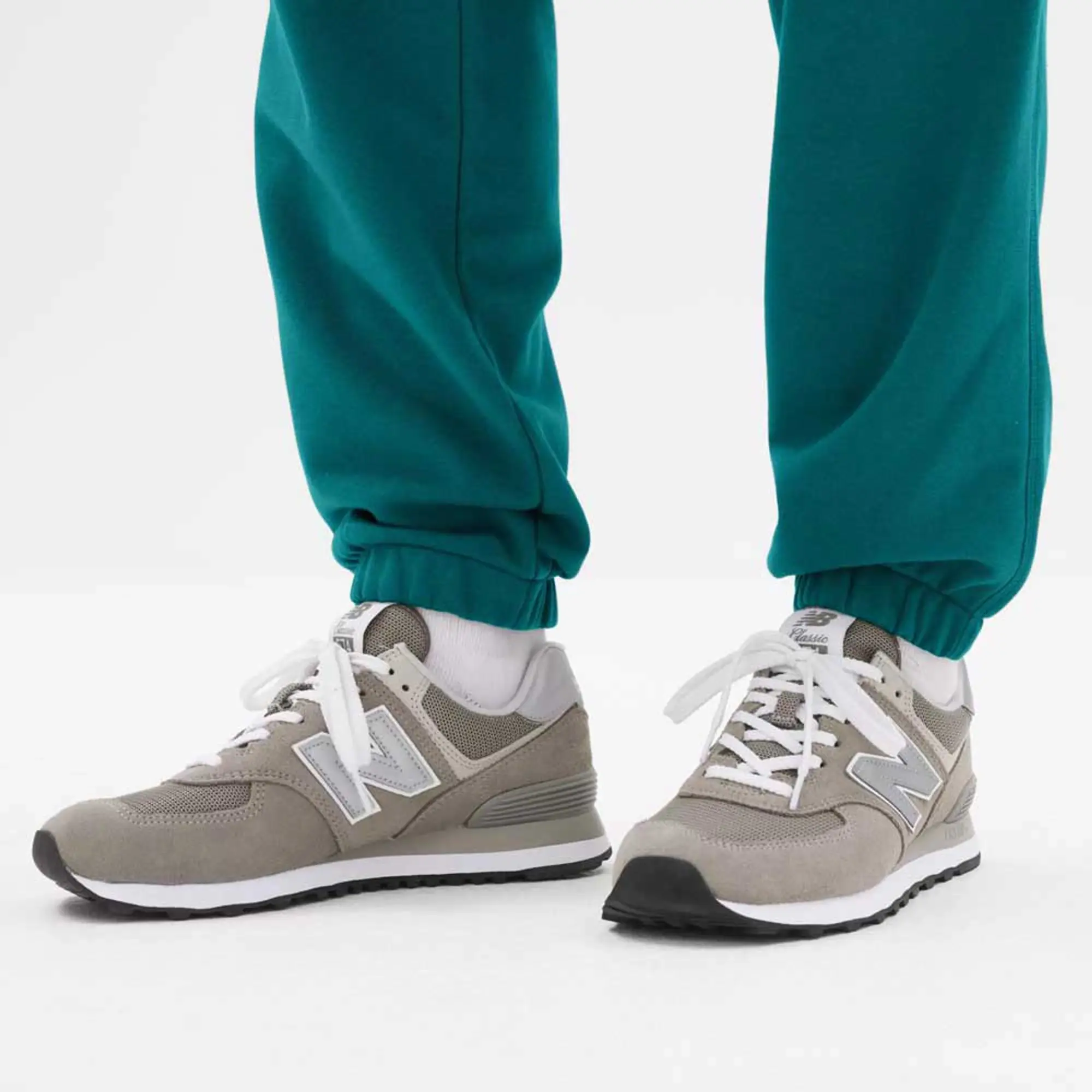 New Balance Uni-ssentials French Terry Sweatpants - Green, Green
