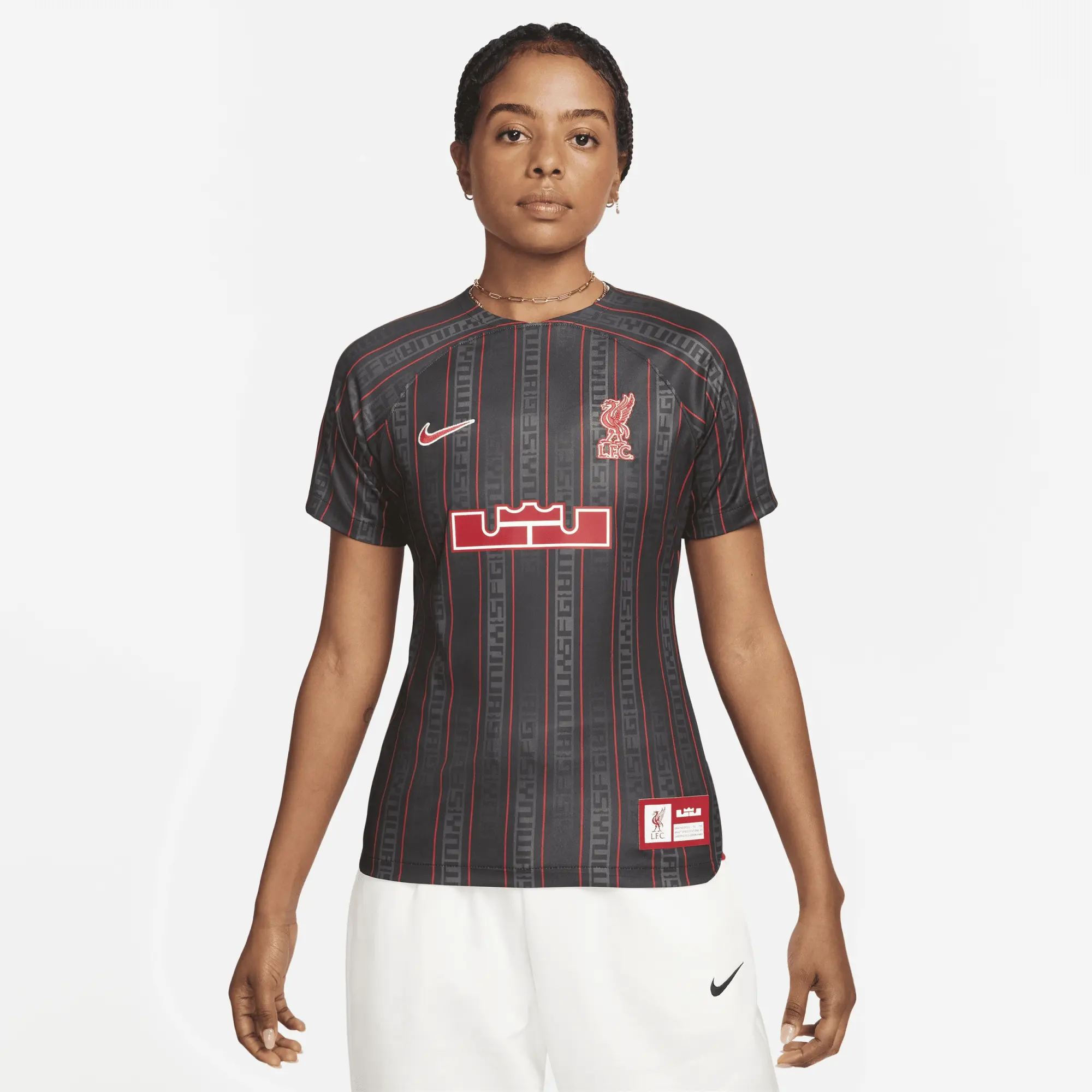 Nike Liverpool Womens SS Home Shirt 2023/24