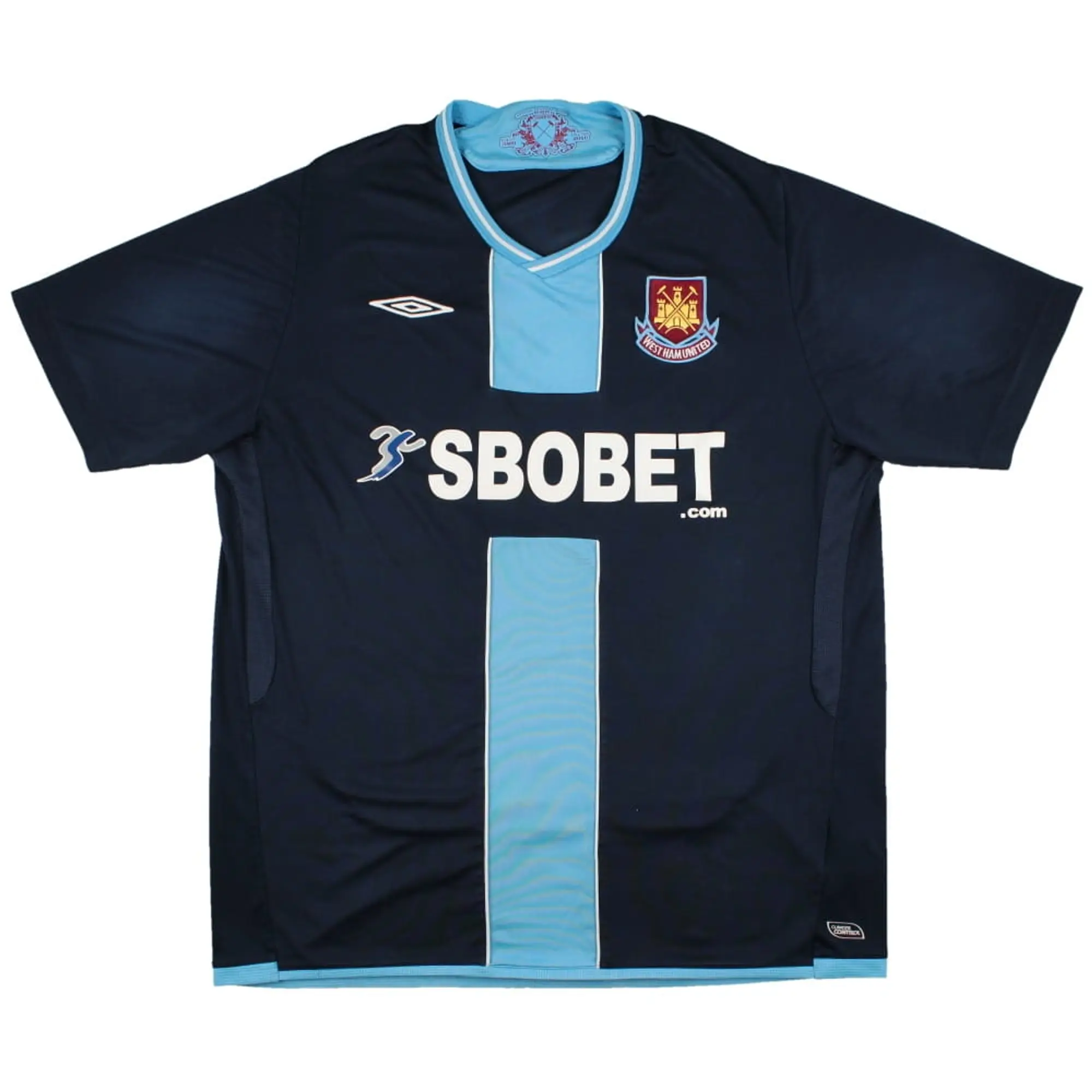 Umbro West Ham United Mens SS Away Shirt 2009/10