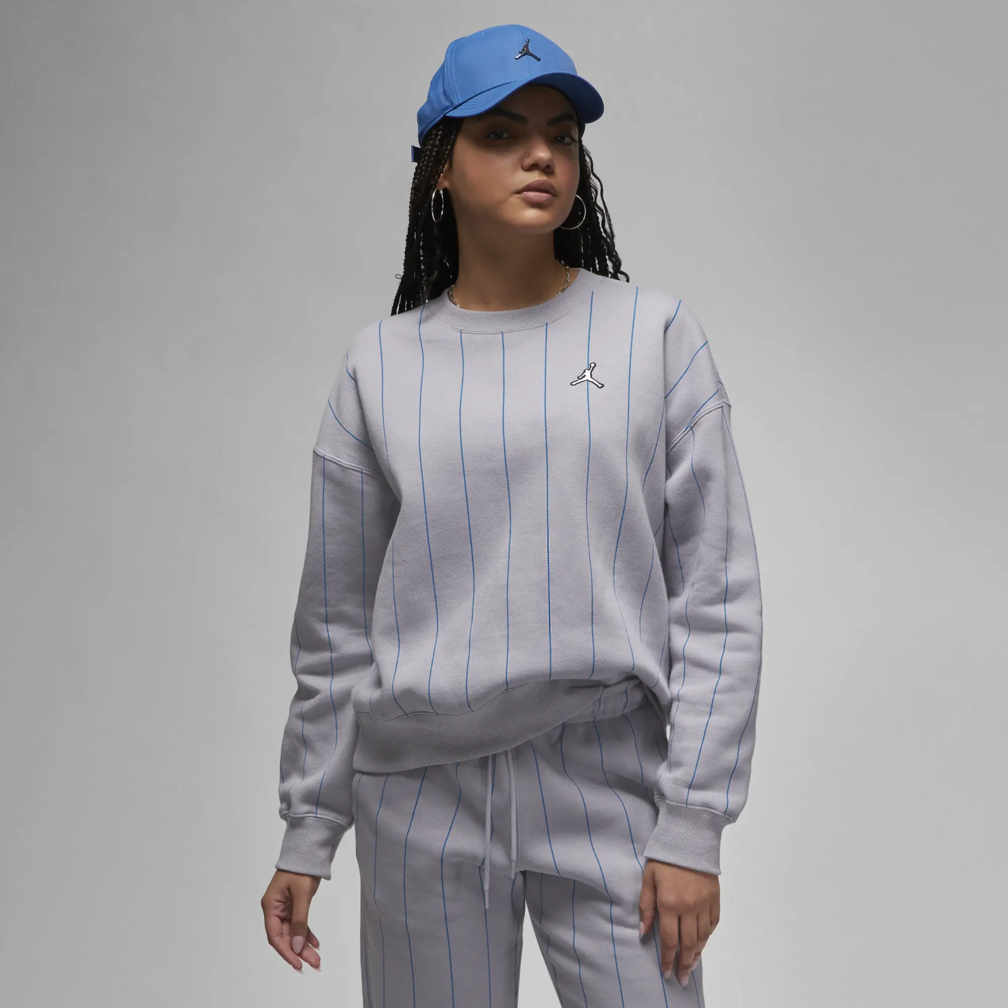 Nike Jordan Jordan Brooklyn Fleece Women's Sweatshirt - Grey