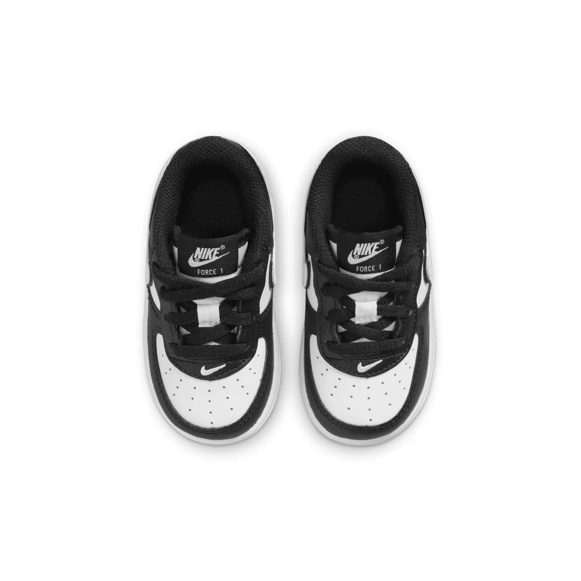 Nike white & black air force 1 lv8 2 Toddler Trainers