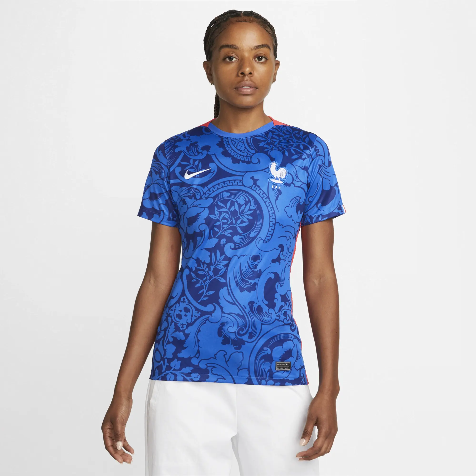Nike France Womens SS Home Shirt 2022