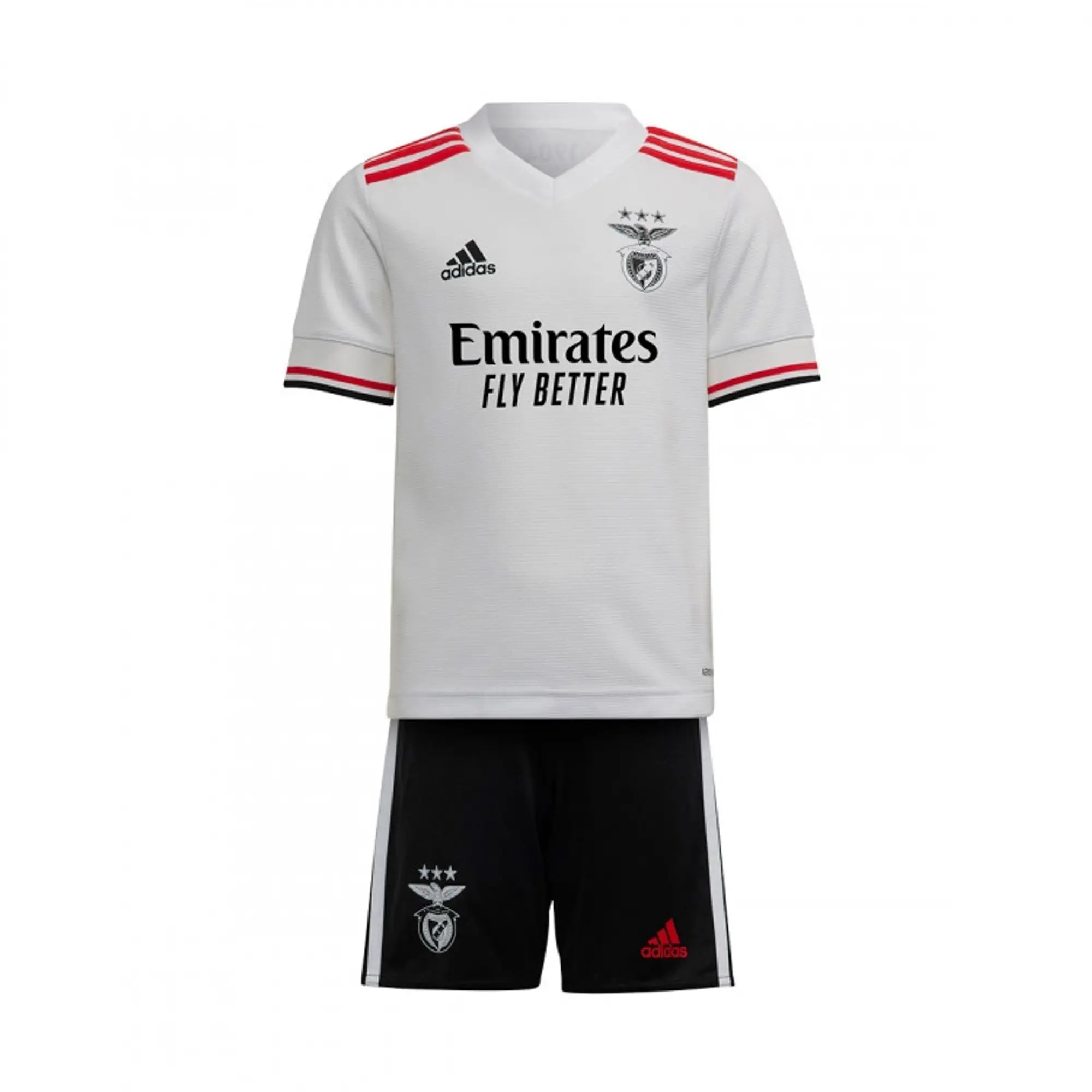 adidas Benfica Boys SS Away Mini Kit 2021/22