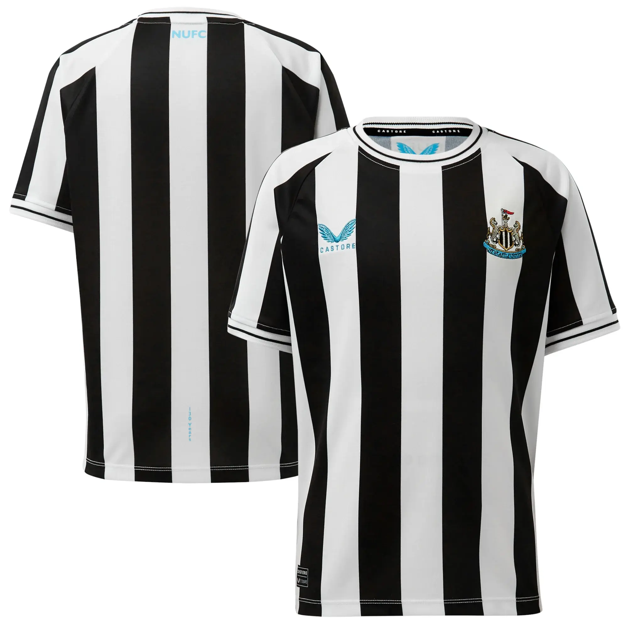Castore Newcastle United Kids SS Home Shirt 2022/23