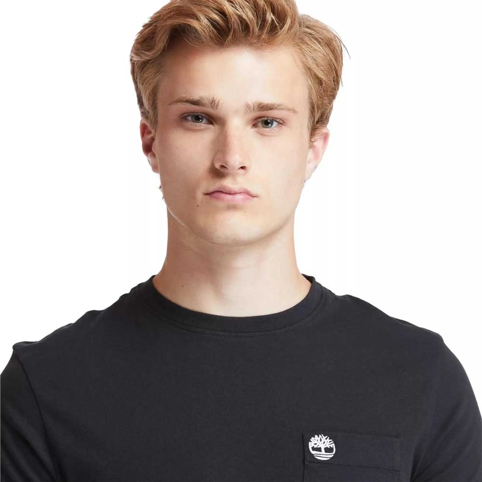 Timberland Dunstan River Pocket Slim Short Sleeve T-shirt - Black |  TB0A2CQY0011