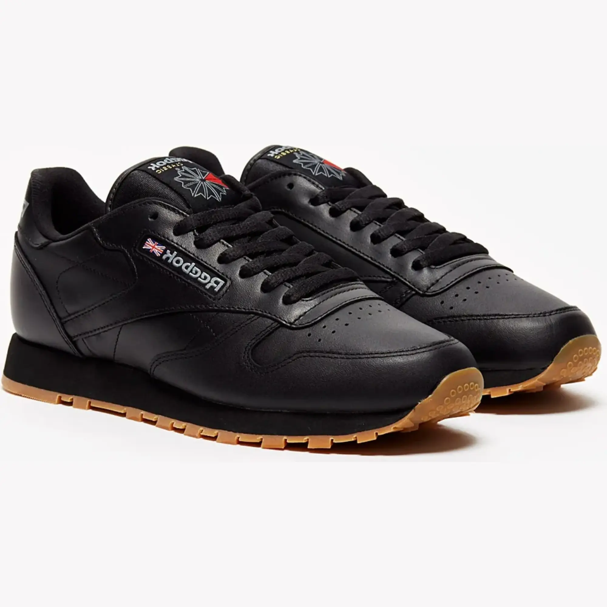 Reebok Classic Leather Mens Trainers - Black