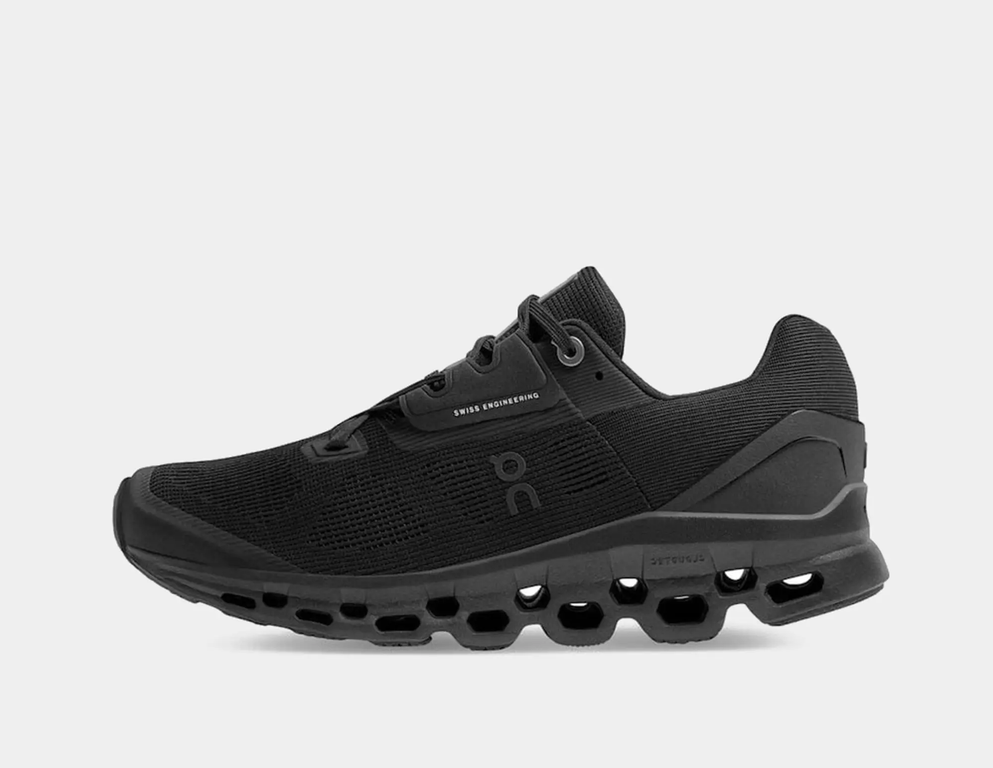On Running Cloudstratus Trainers Black F,White,Black,Natural