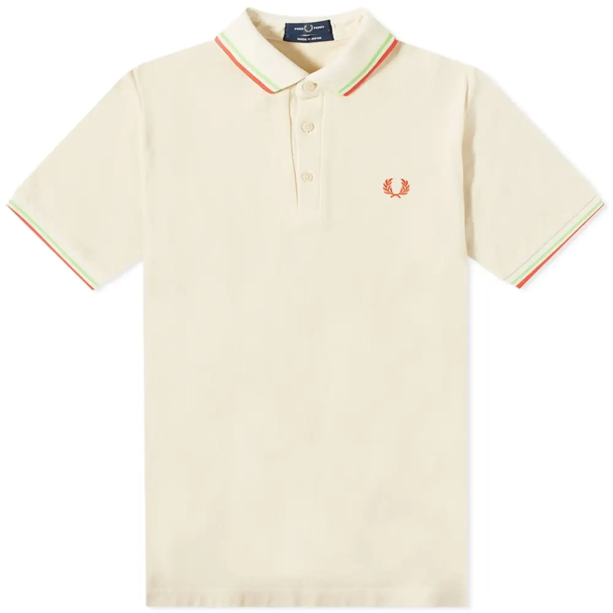 Fred Perry Made in Japan Polo Shirt Chamomile