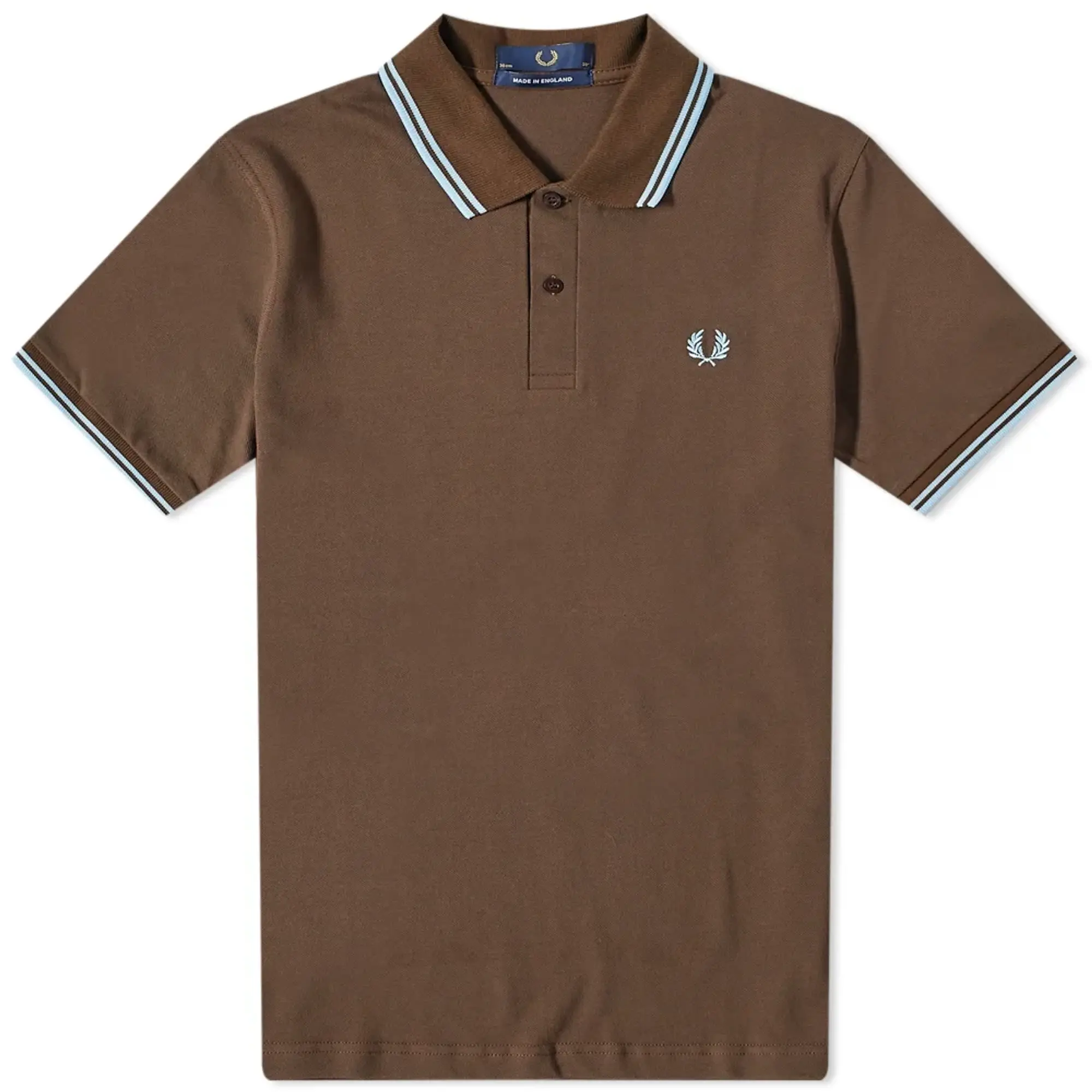 Fred Perry Reissues Original Twin Tipped Polo Chocolate