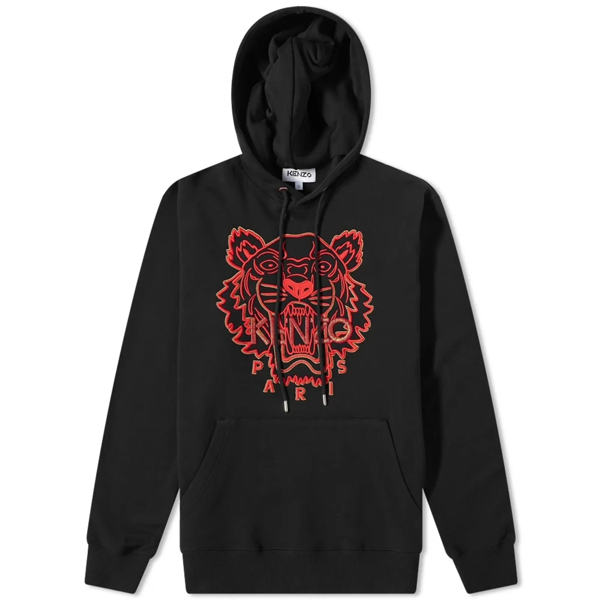 Kenzo CNY Year of The Tiger Popover Hoody Black