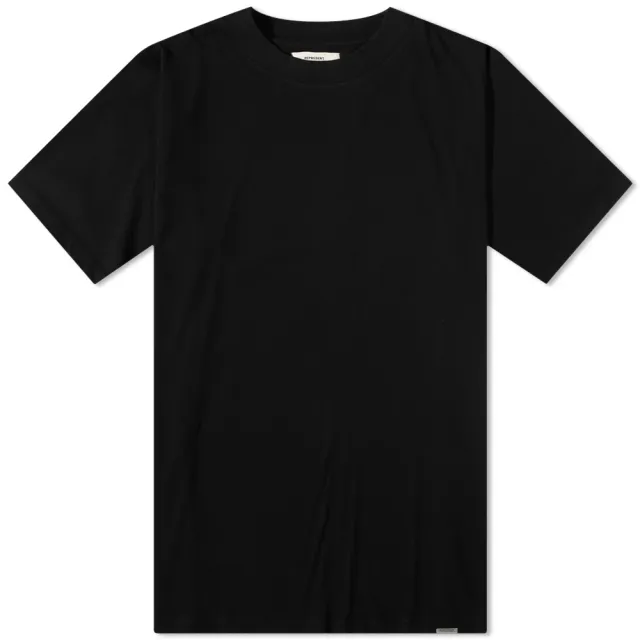 Represent Men's Blank Crew Neck T-Shirt Jet Black | M05105-01 | FOOTY.COM