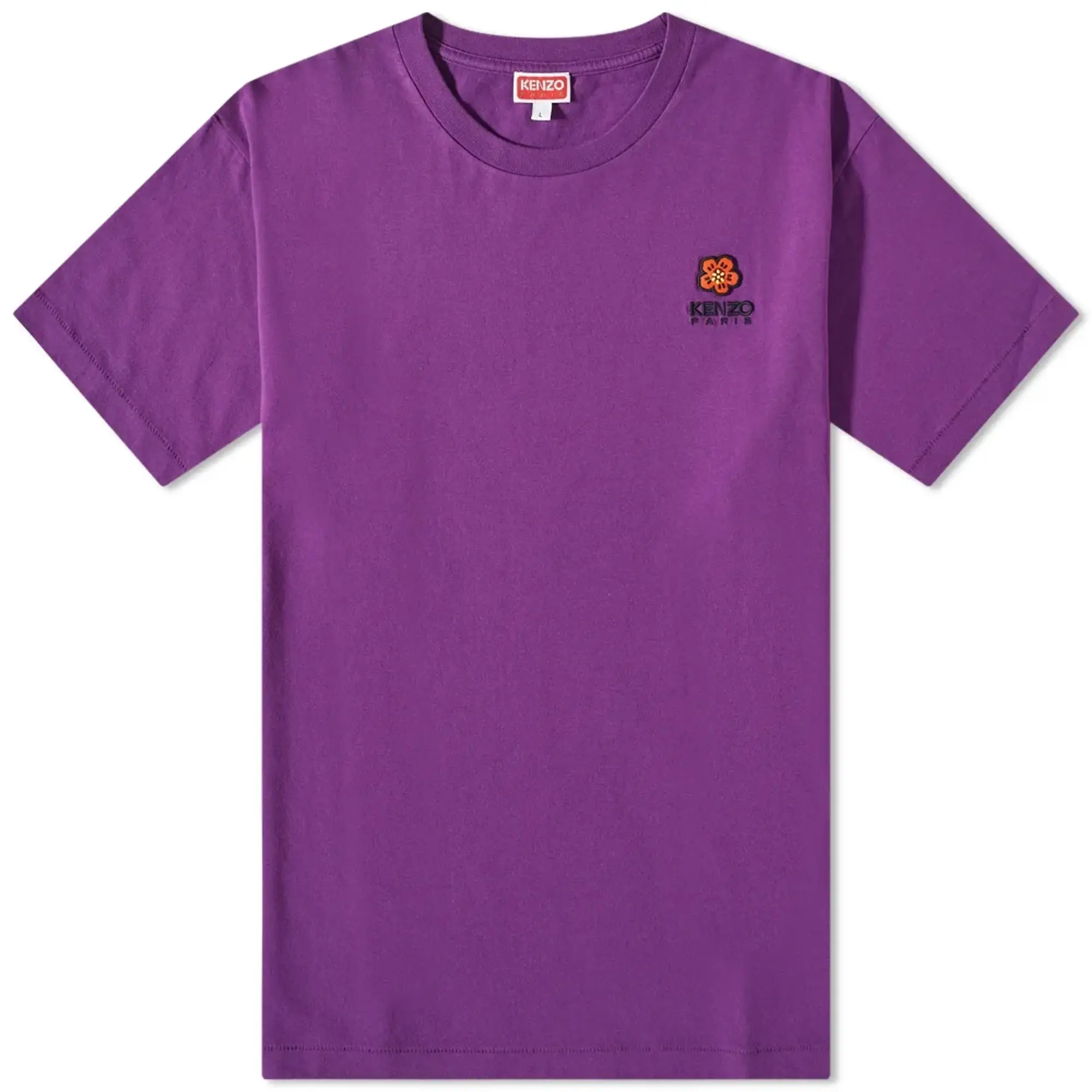 Kenzo Paris Men's Boke Flower Crest T-Shirt Purple