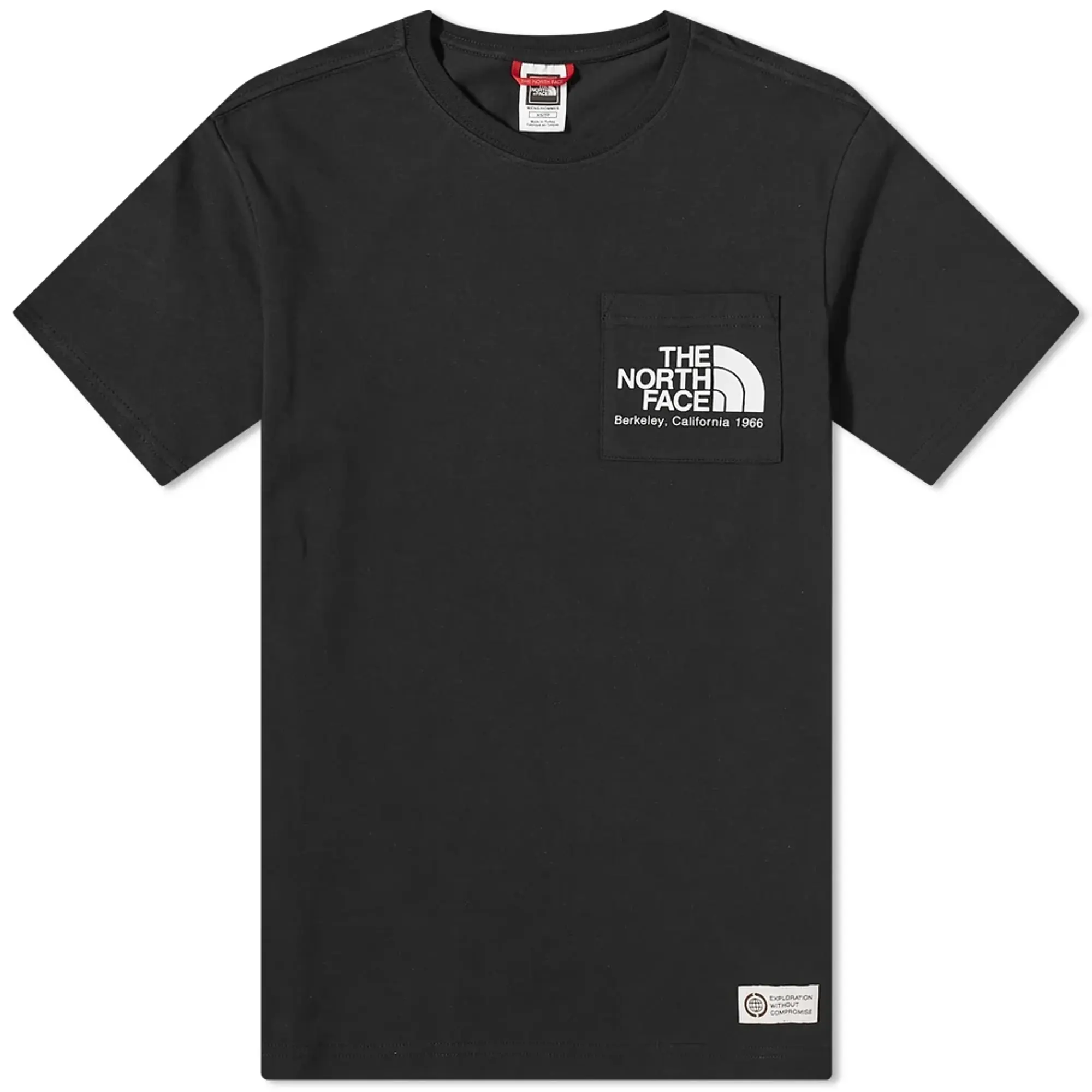The North Face Men's Berkeley California Pocket T-Shirt Black