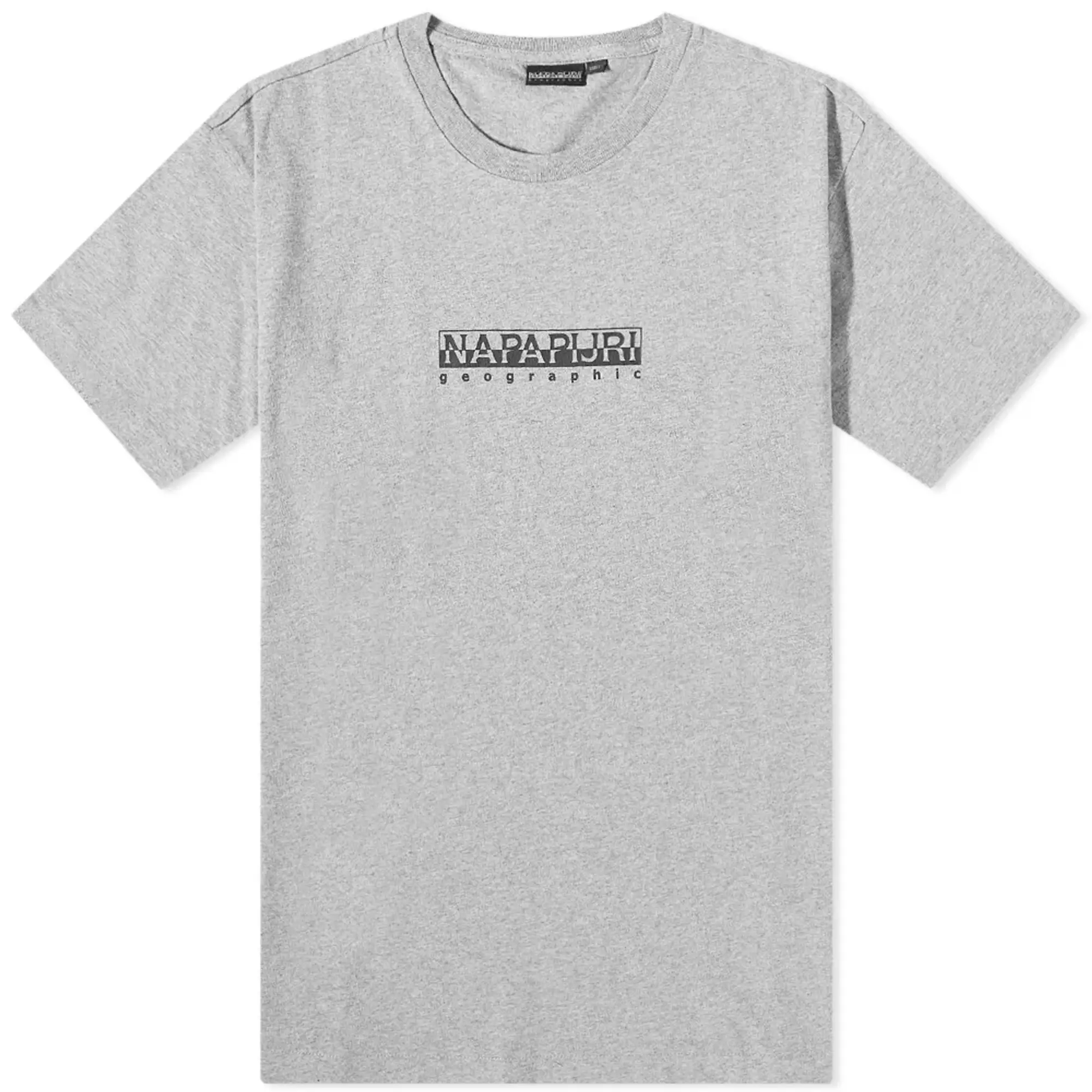 Napapijri S-box 3 Short Sleeve T-shirt  - Grey