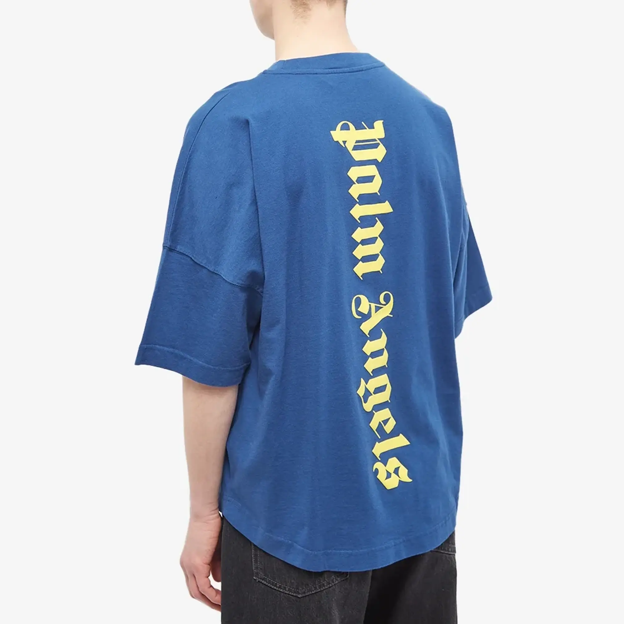Palm Angels Navy Oversized T-Shirt