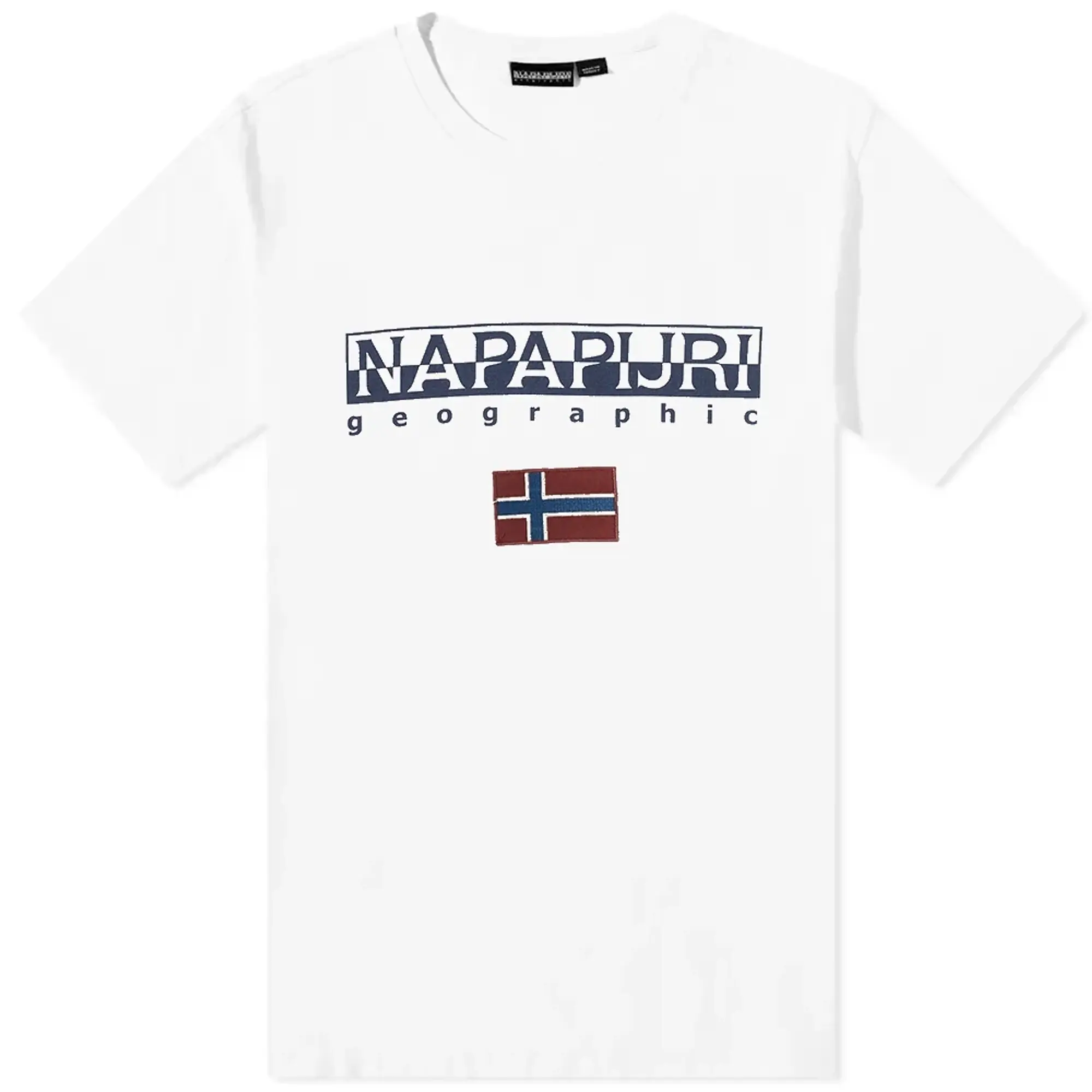 Napapijri S-ayas Short Sleeve T-shirt  - White