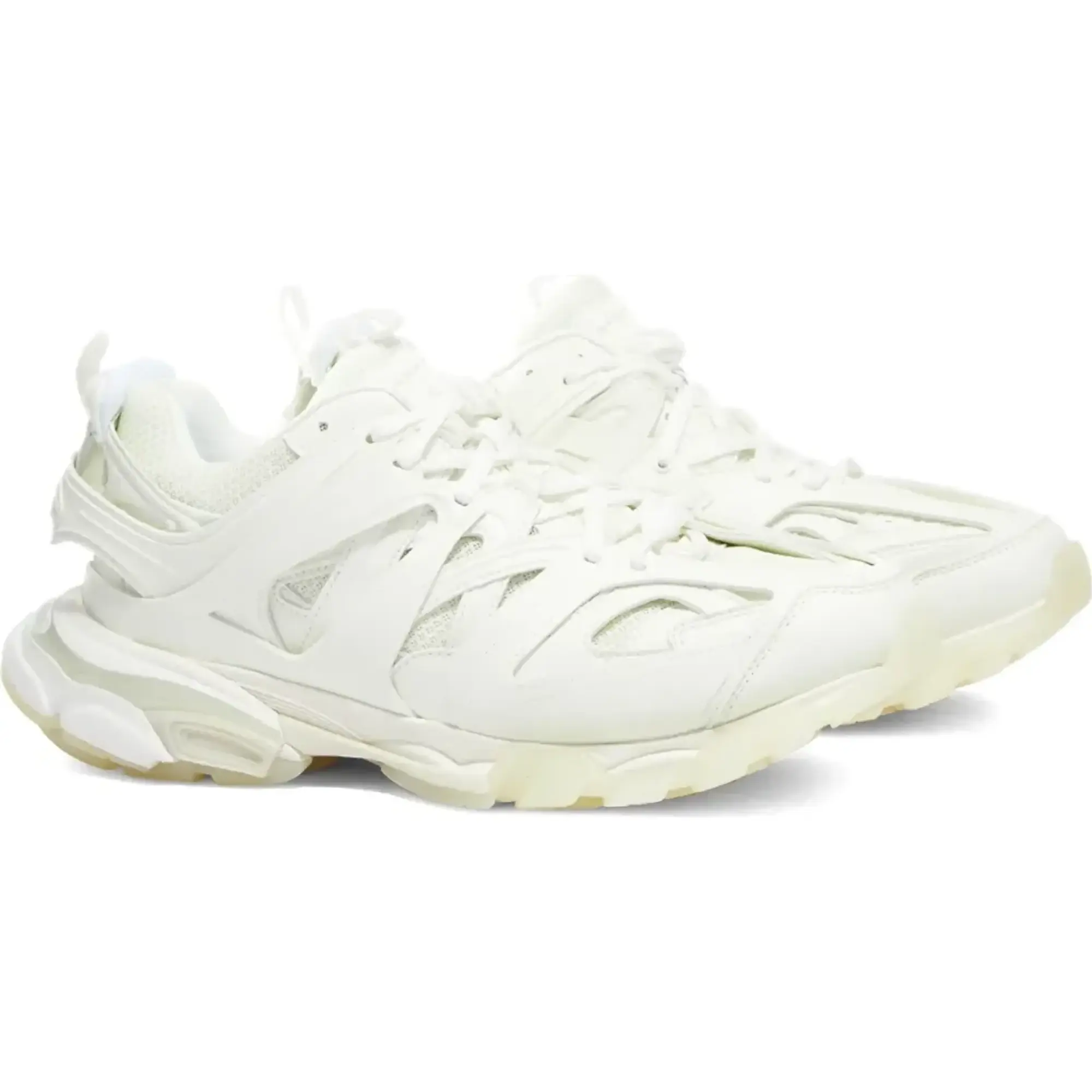Balenciaga Glow In The Dark Track Sneaker White