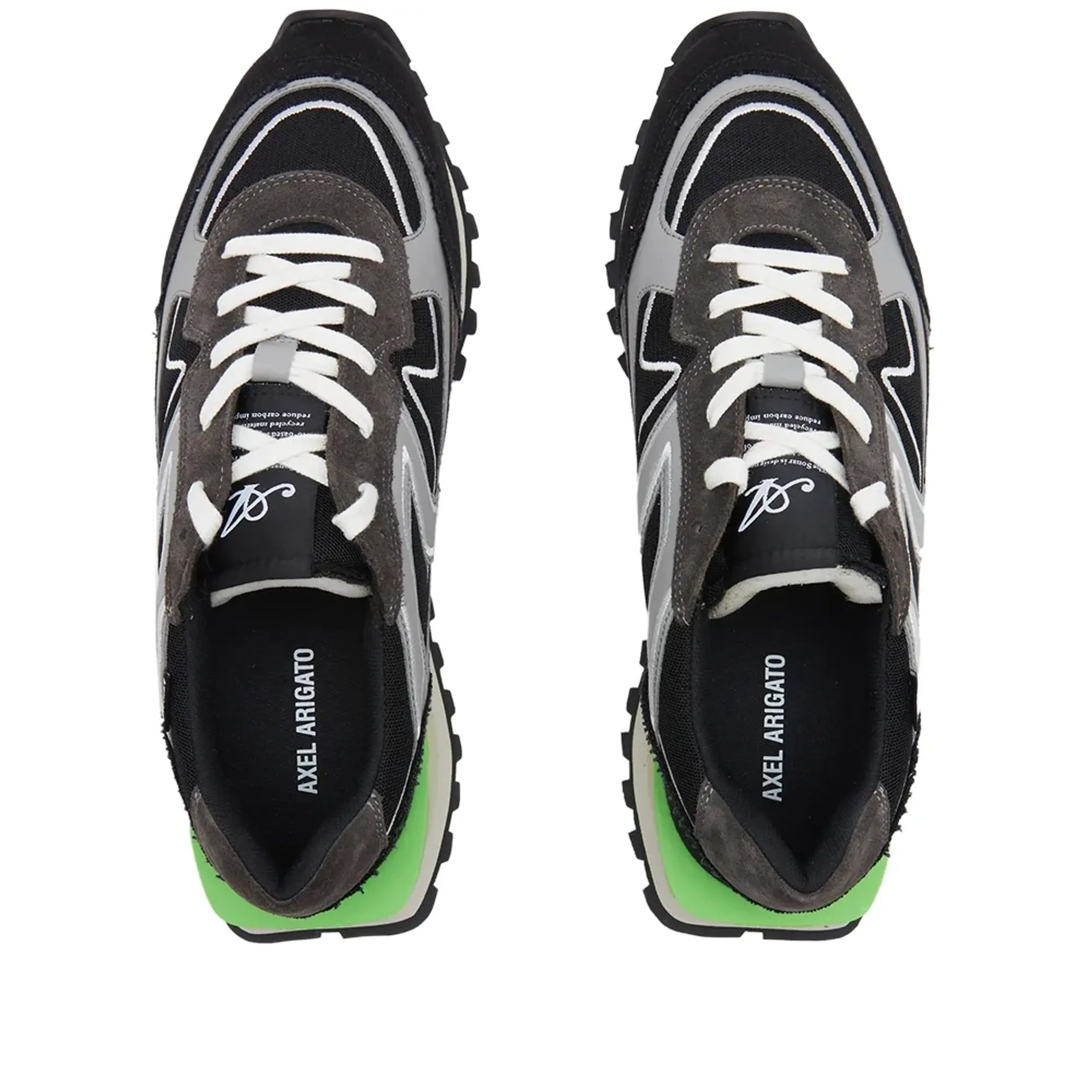 Axel Arigato Men's Sonar Sneaker Grey/Green