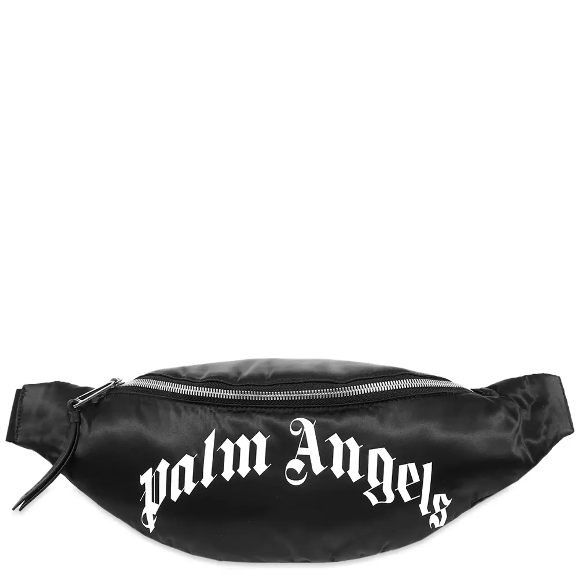 Palm Angels Curved Logo Waist Bag Black/White ...