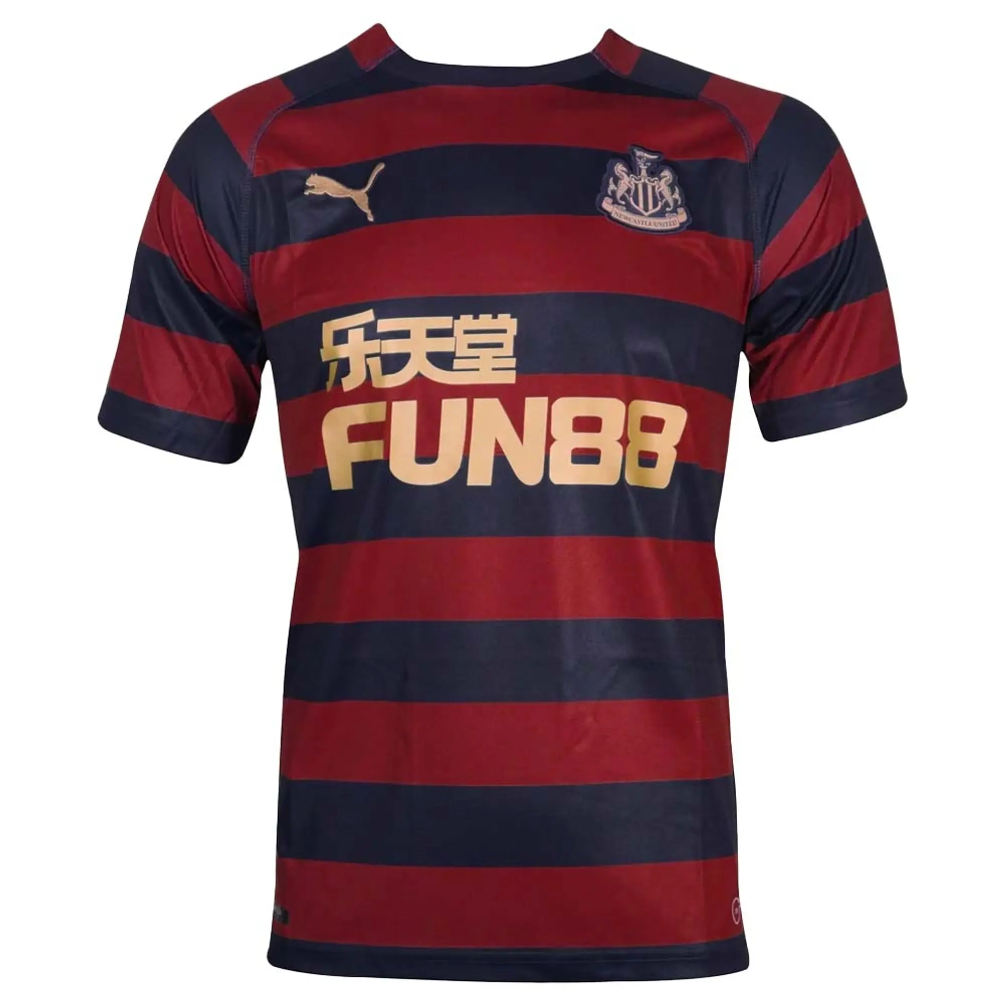 Puma Newcastle United Mens SS Away Shirt 2018/19