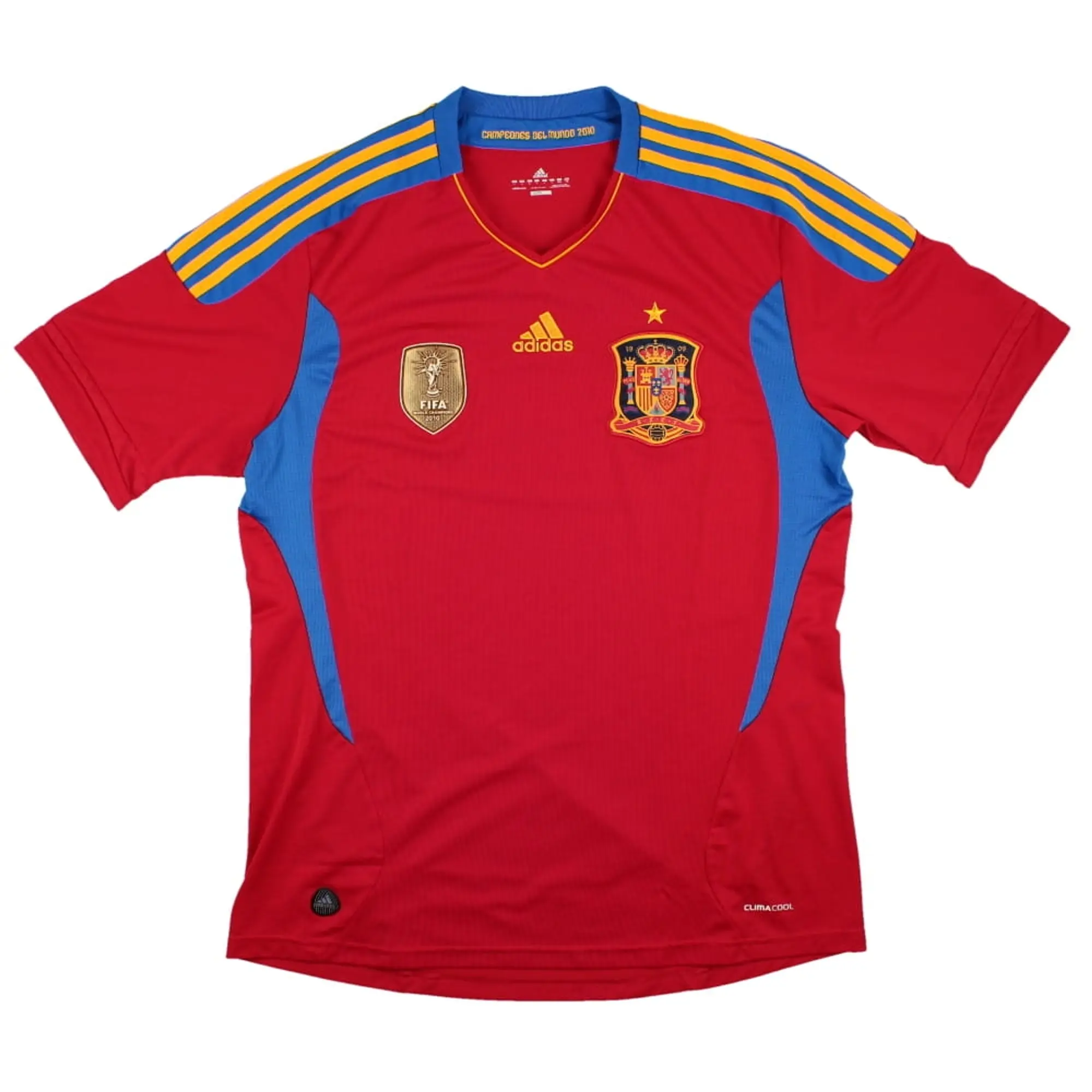 adidas Spain Mens SS Home Shirt 2011