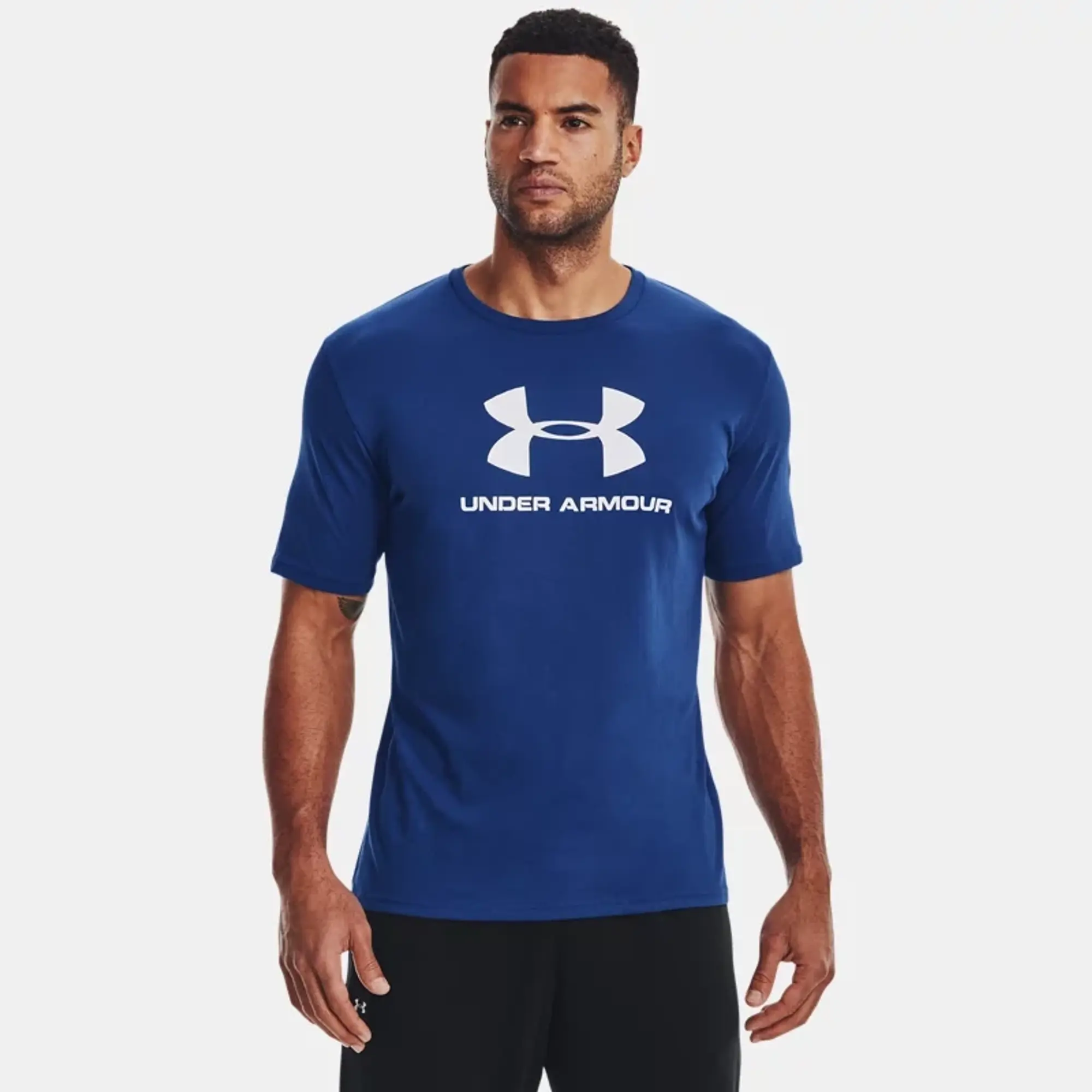 UNDER ARMOUR Under Armour Training Sportstyle Logo S/s T-shirt, Blue ...