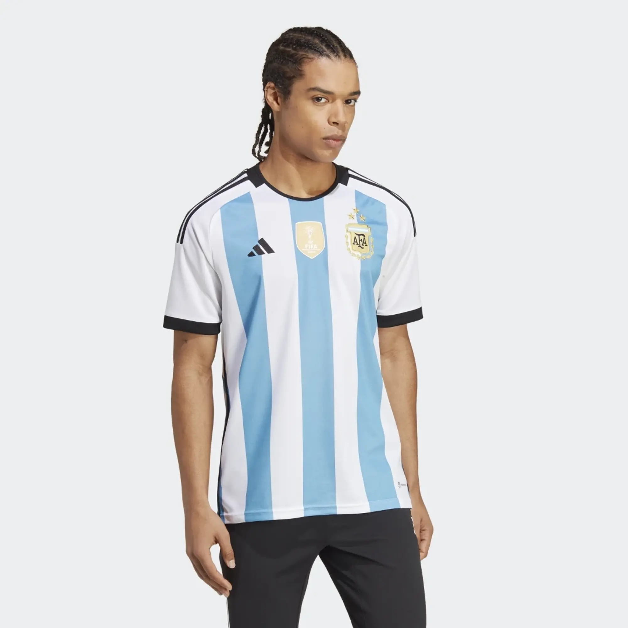 adidas Argentina Mens SS Home Shirt 2023