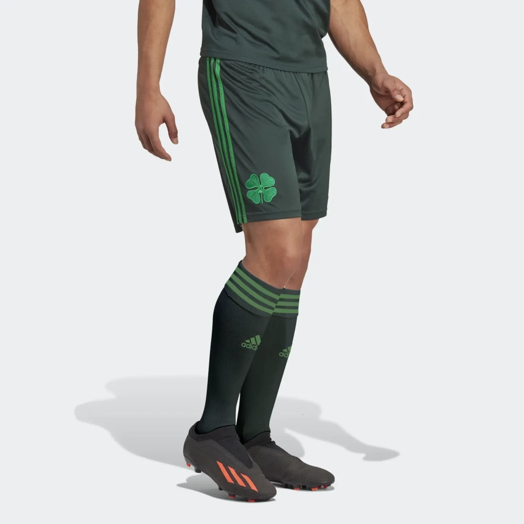 adidas Celtic FC 22/23 Origins Shorts - Shadow Green