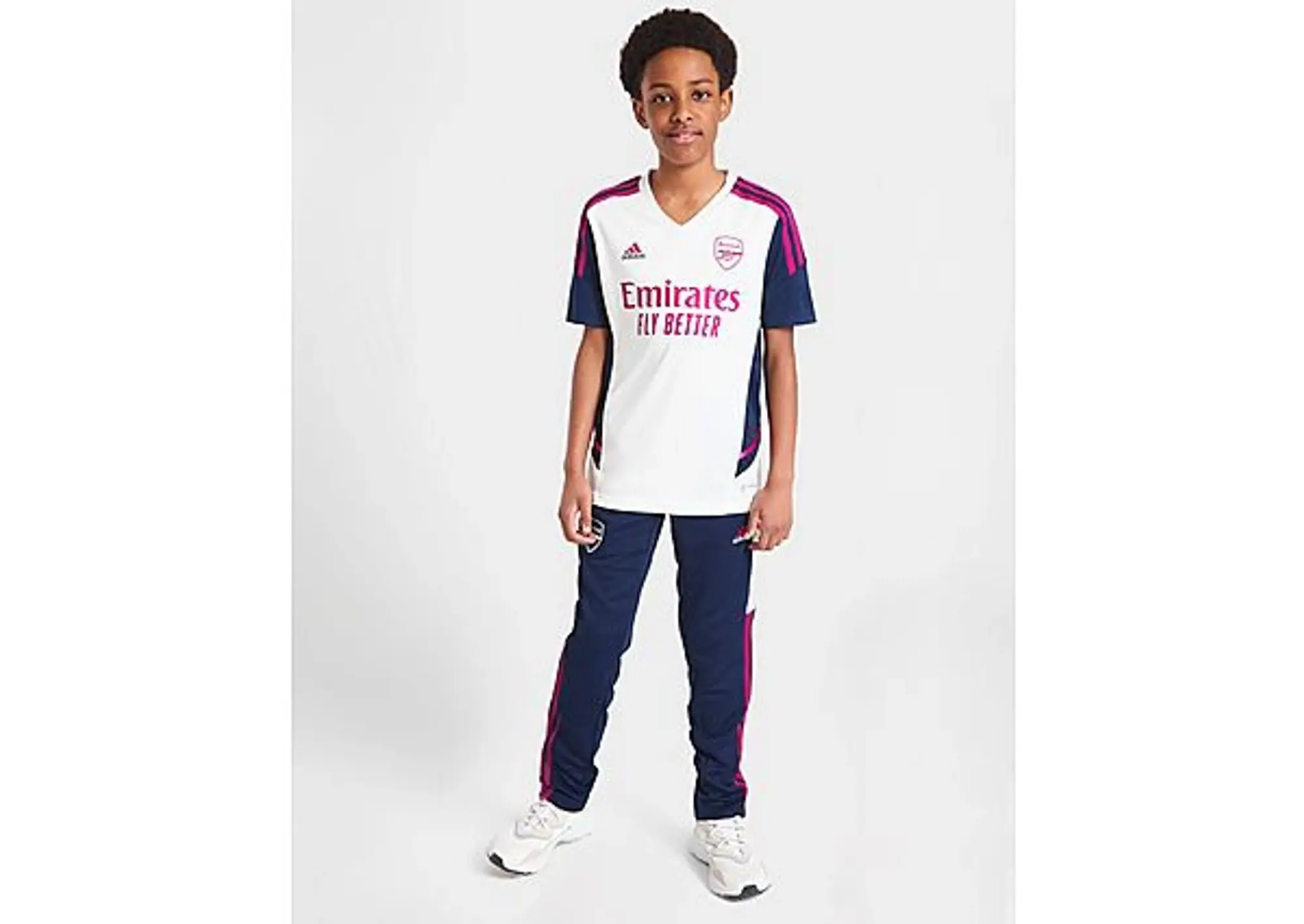 adidas Arsenal FC Training Shirt Junior - Off White