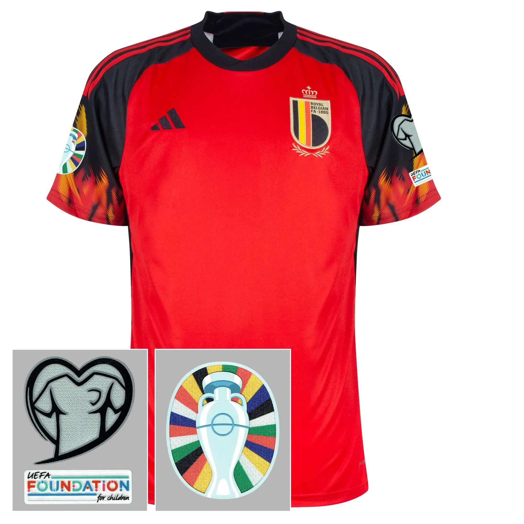 adidas Belgium Adults SS Home Shirt 2022