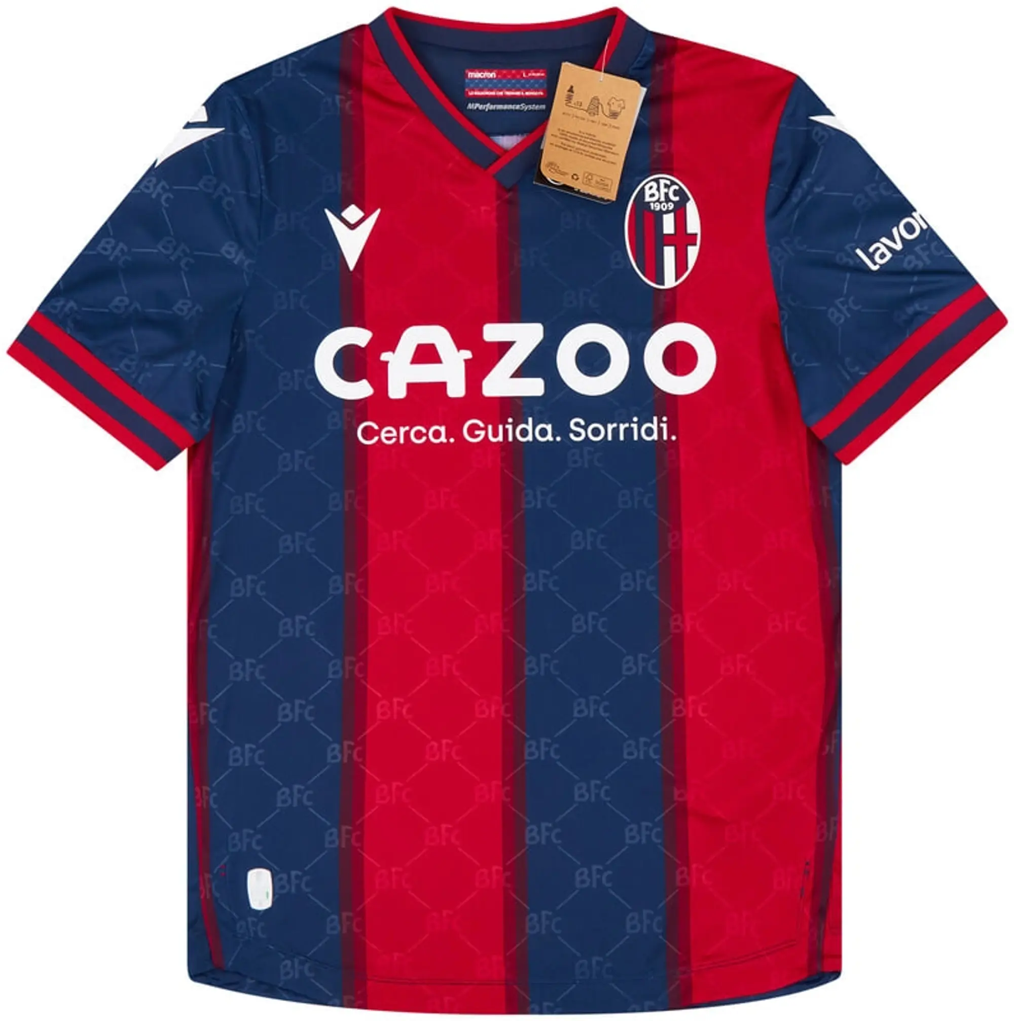 Macron Bologna Kids SS Home Shirt 2022/23