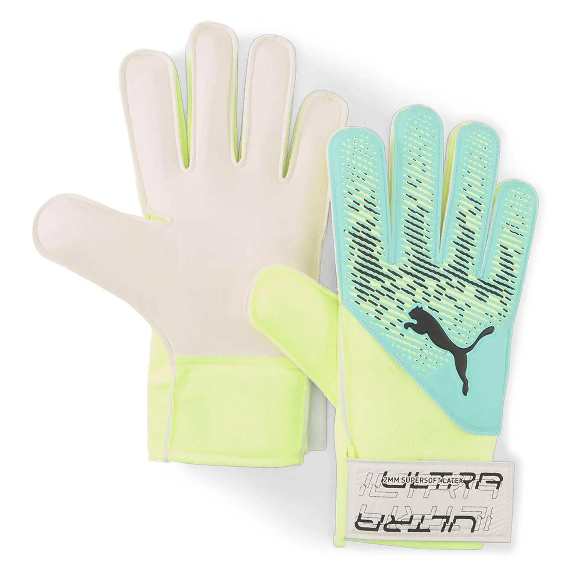 Puma Goalkeeper Gloves Ultra Grip 4 Rc Pursuit - Turquoise