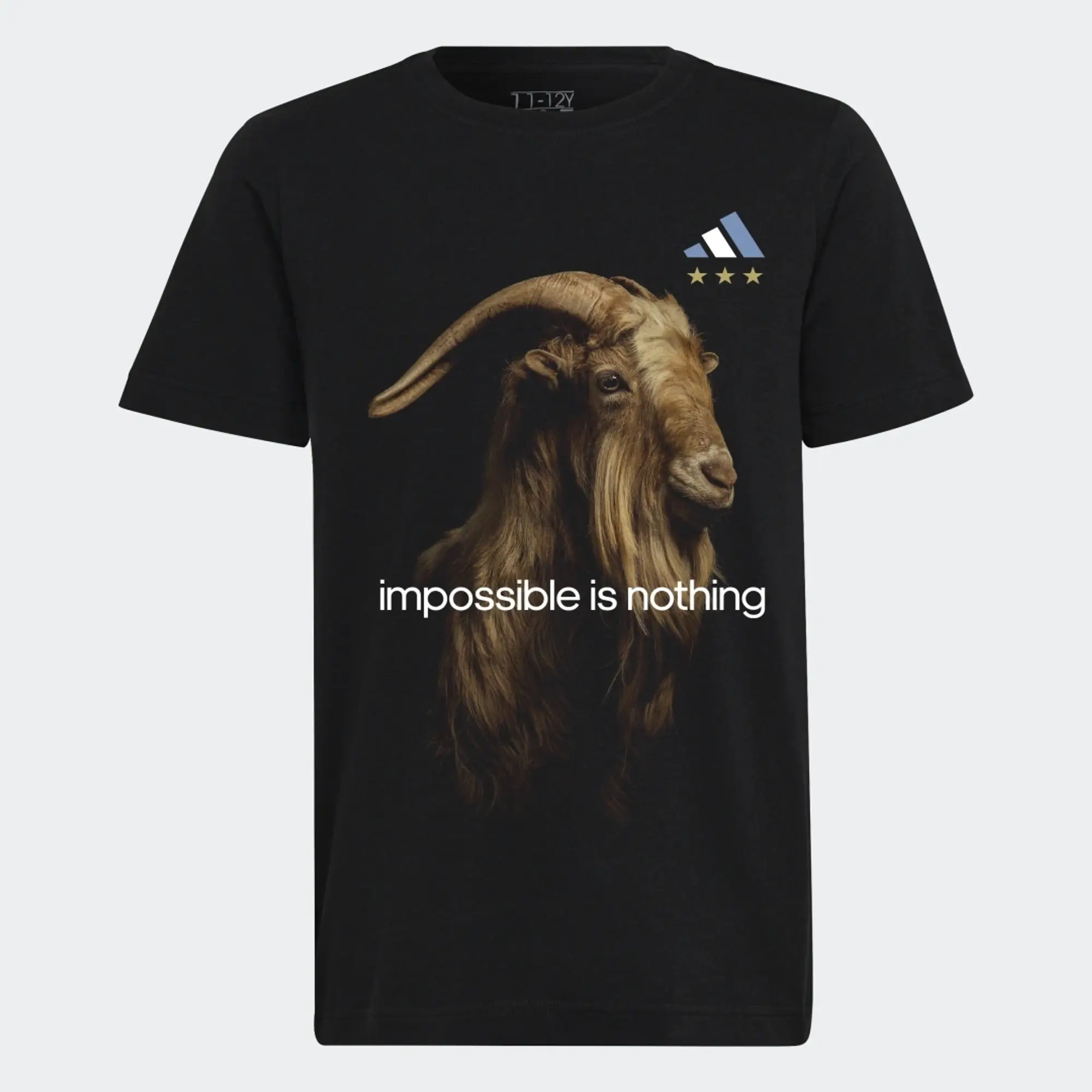 Adidas Argentina T-Shirt Messi Goat - Black