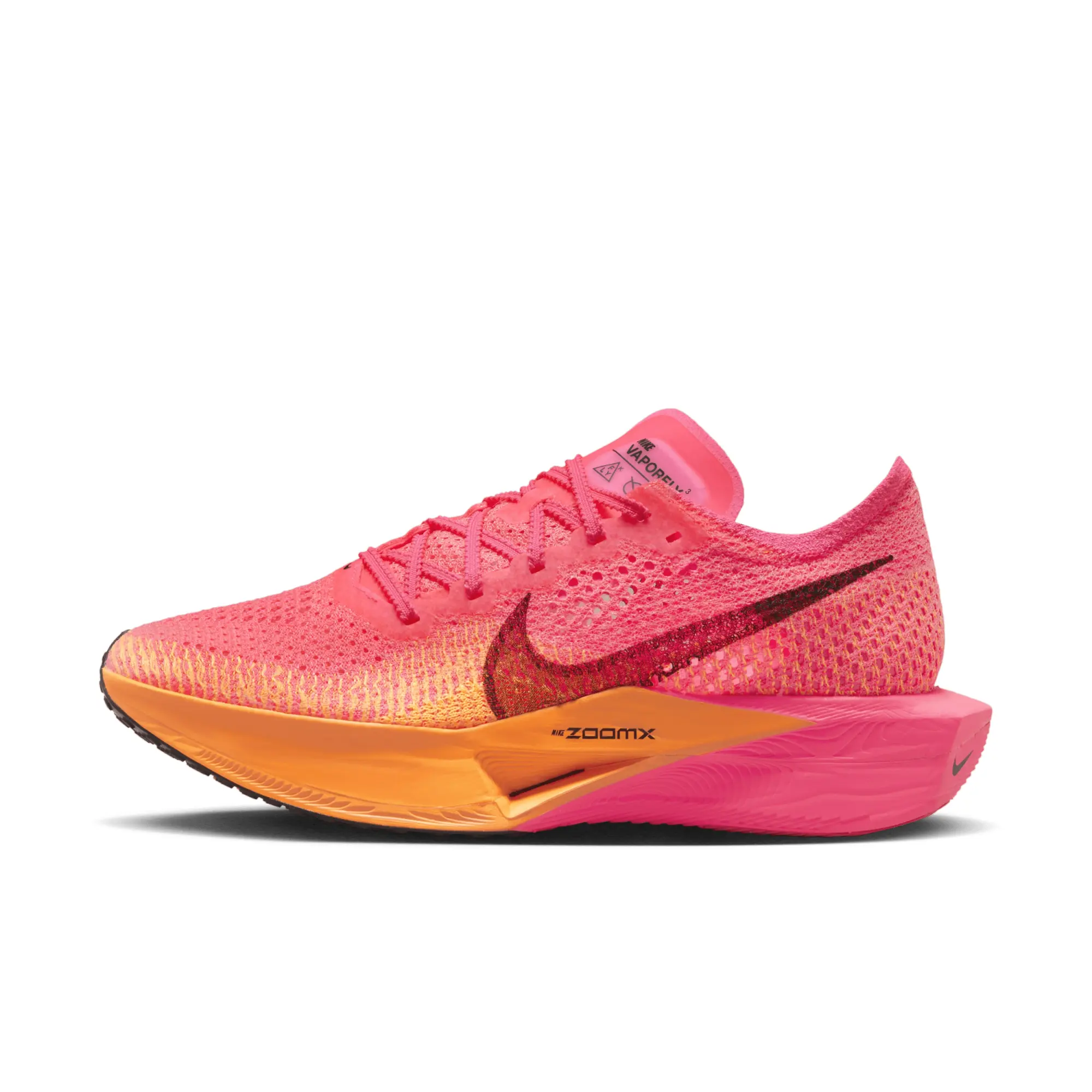 Nike ZoomX Vaporfly 3 Running Trainers Womens - Pink