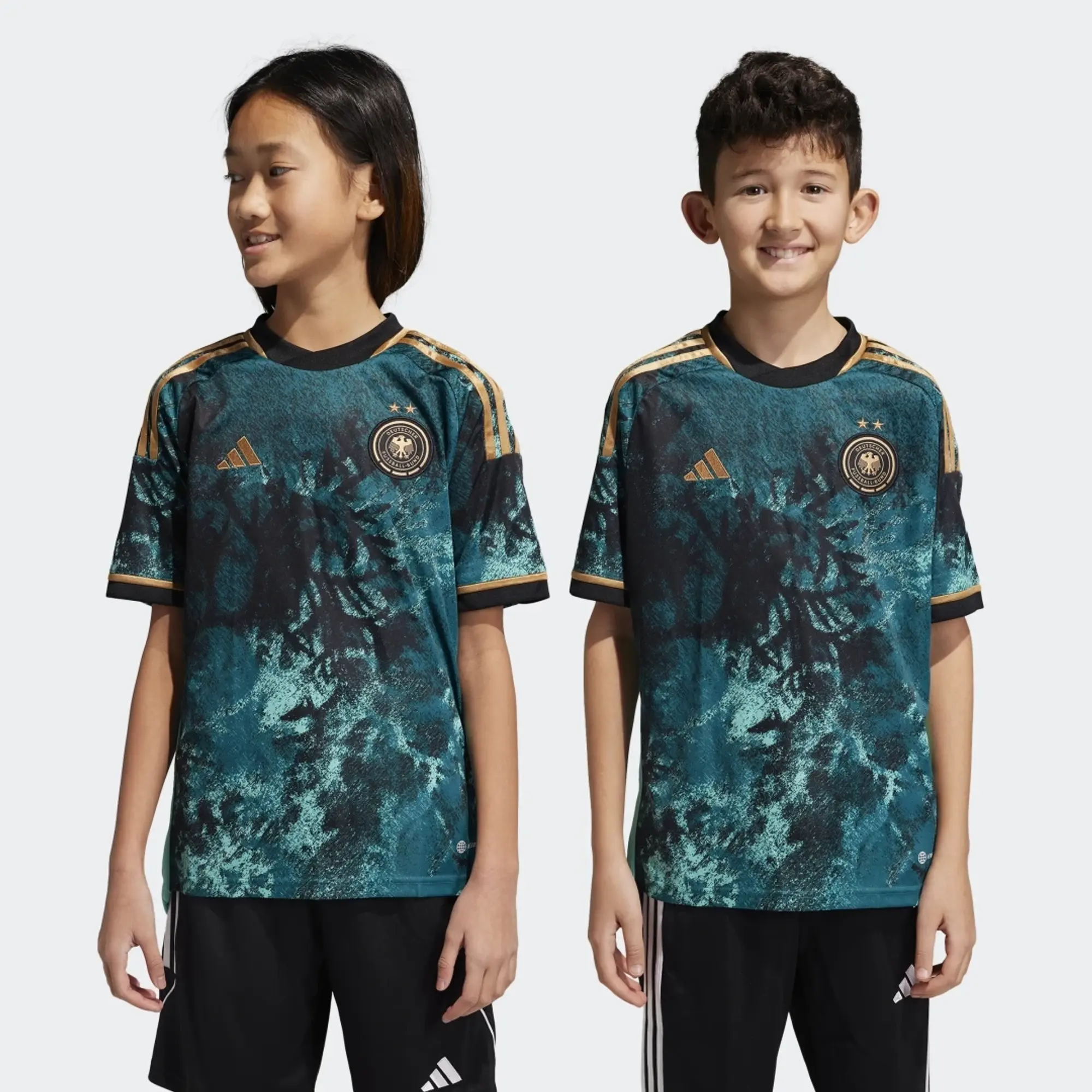 adidas Germany Kids SS Away Shirt 2023