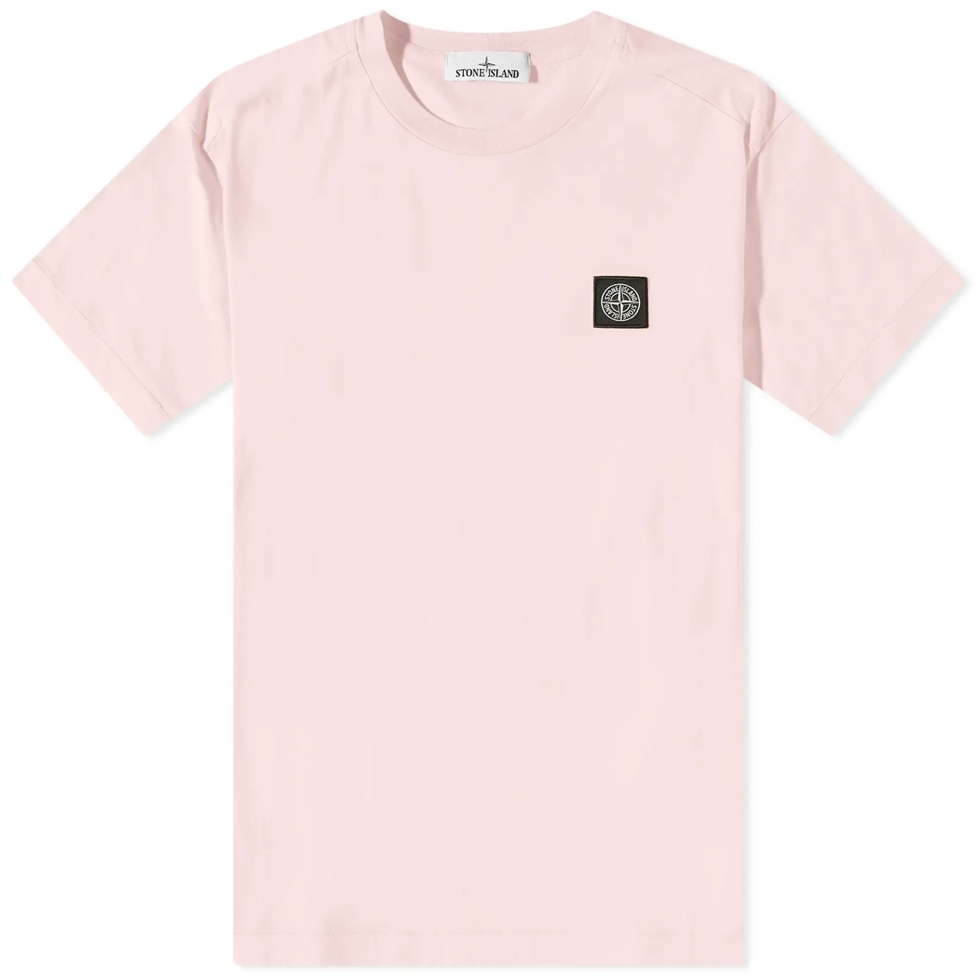 Stone Island Patch Tee Pink