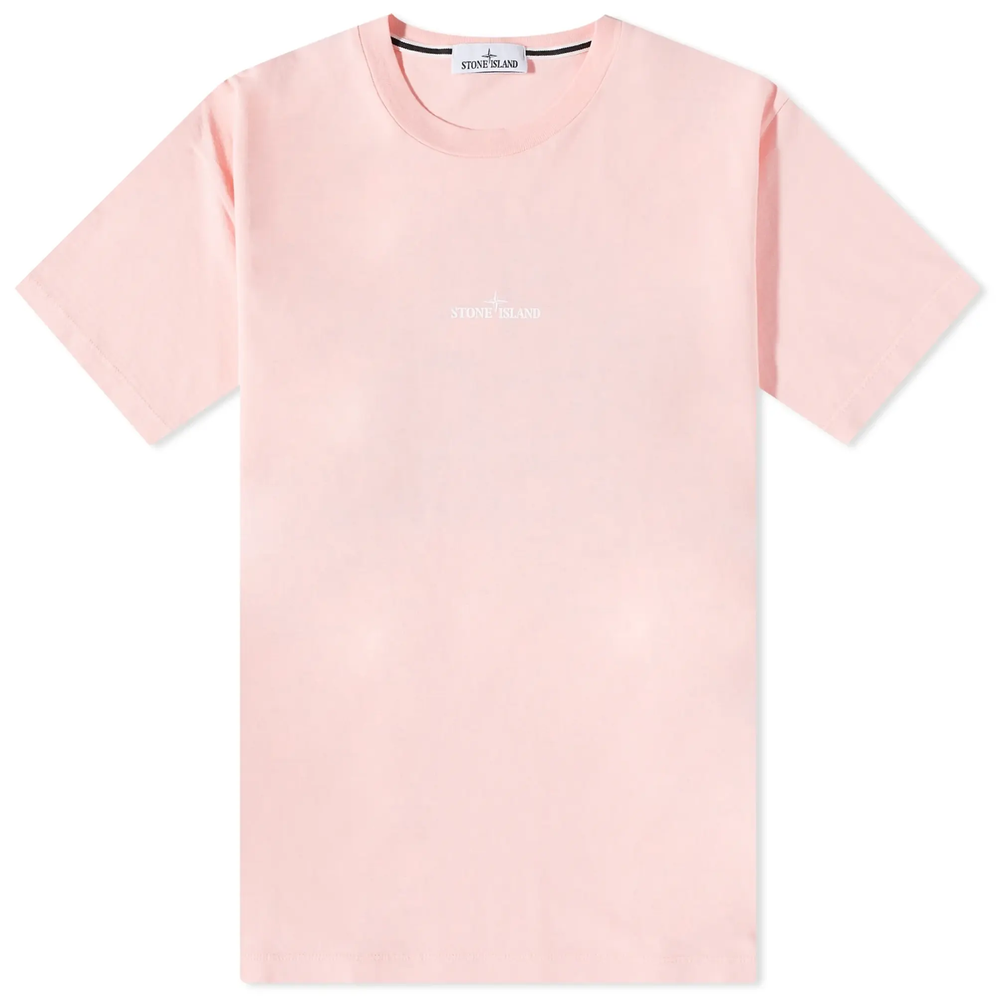 Stone Island Men's Institutional One Graphic T-Shirt Pink