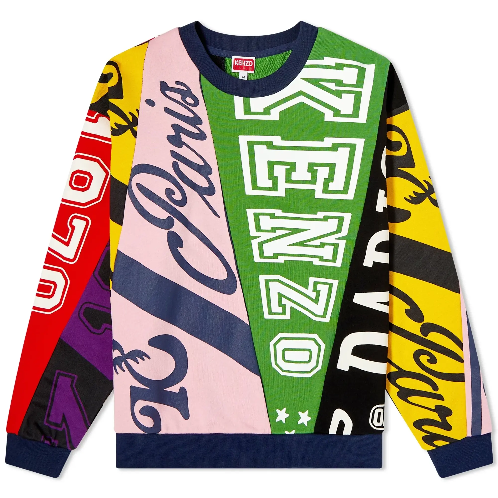 Kenzo Flags Regular Sweatshirt Multicolor