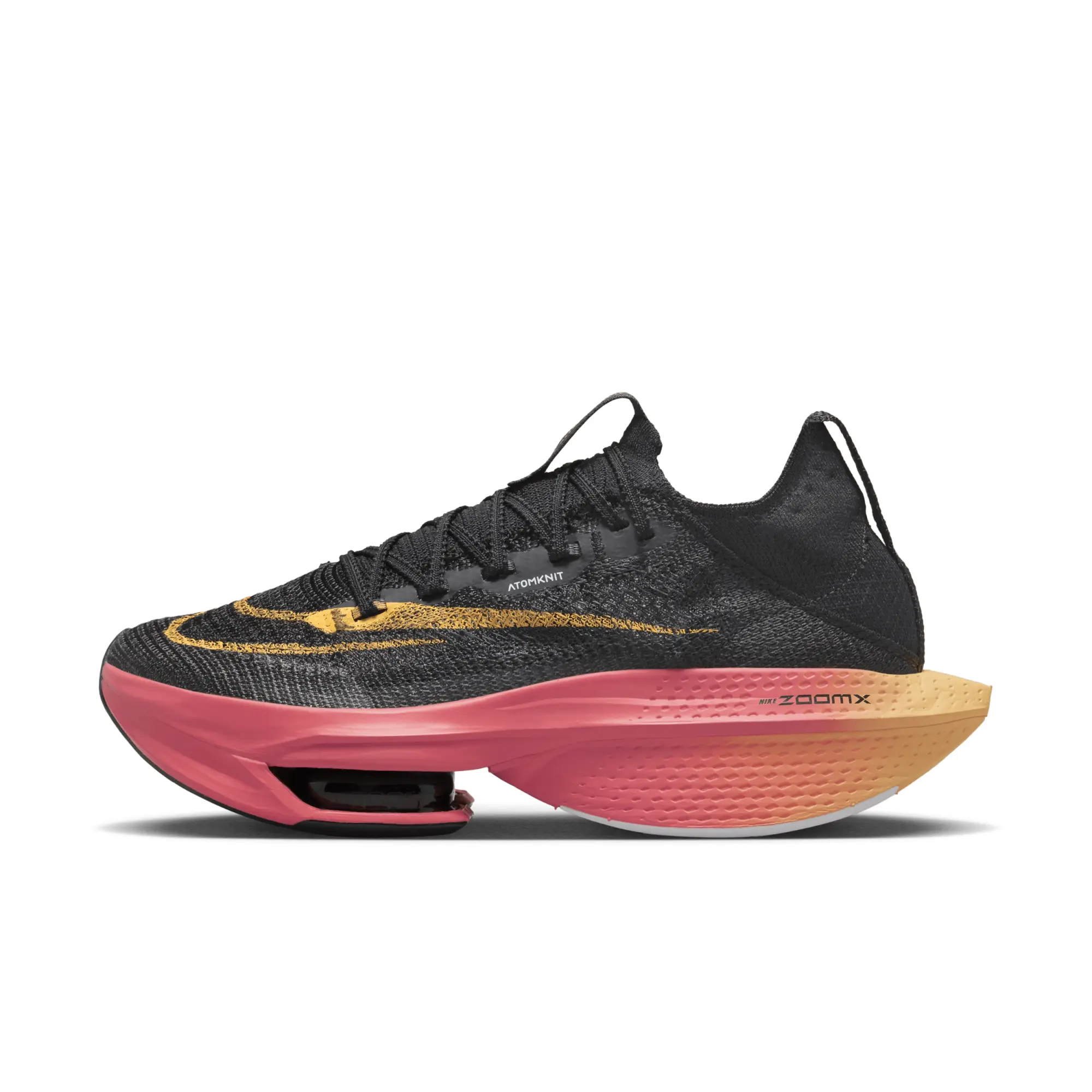Nike Air Zoom Alphafly Next% 2 Womens Black Sea Coral Shoes