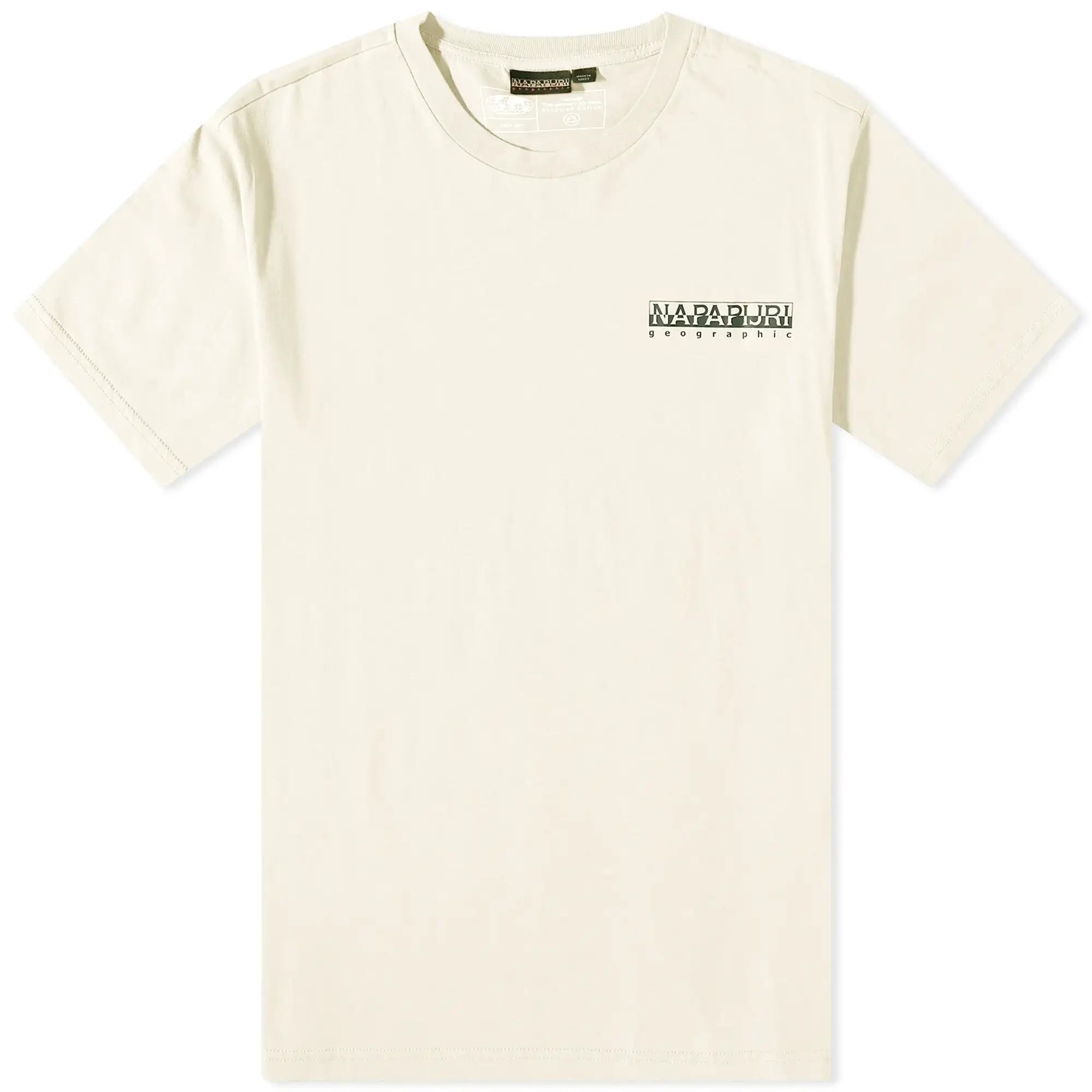 Napapijri Napaijri Jubones Back Print T-Shirt In Off White