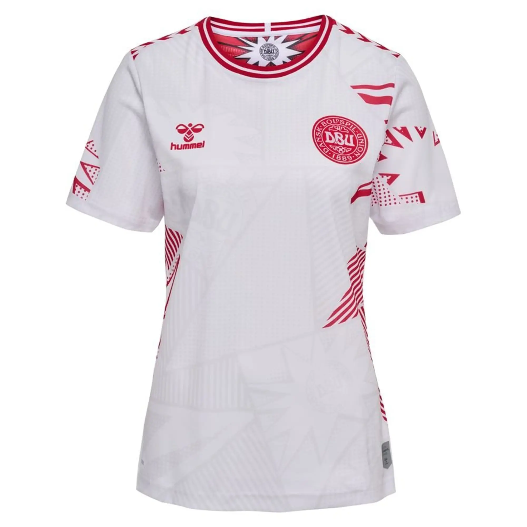 Hummel Denmark Womens SS Away Shirt 2023